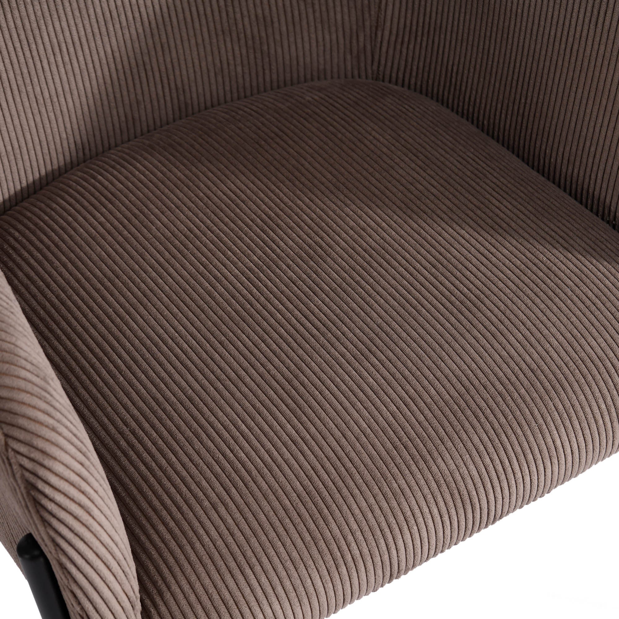 Allegra Dining Chair - Corduroy Brown - Image 11