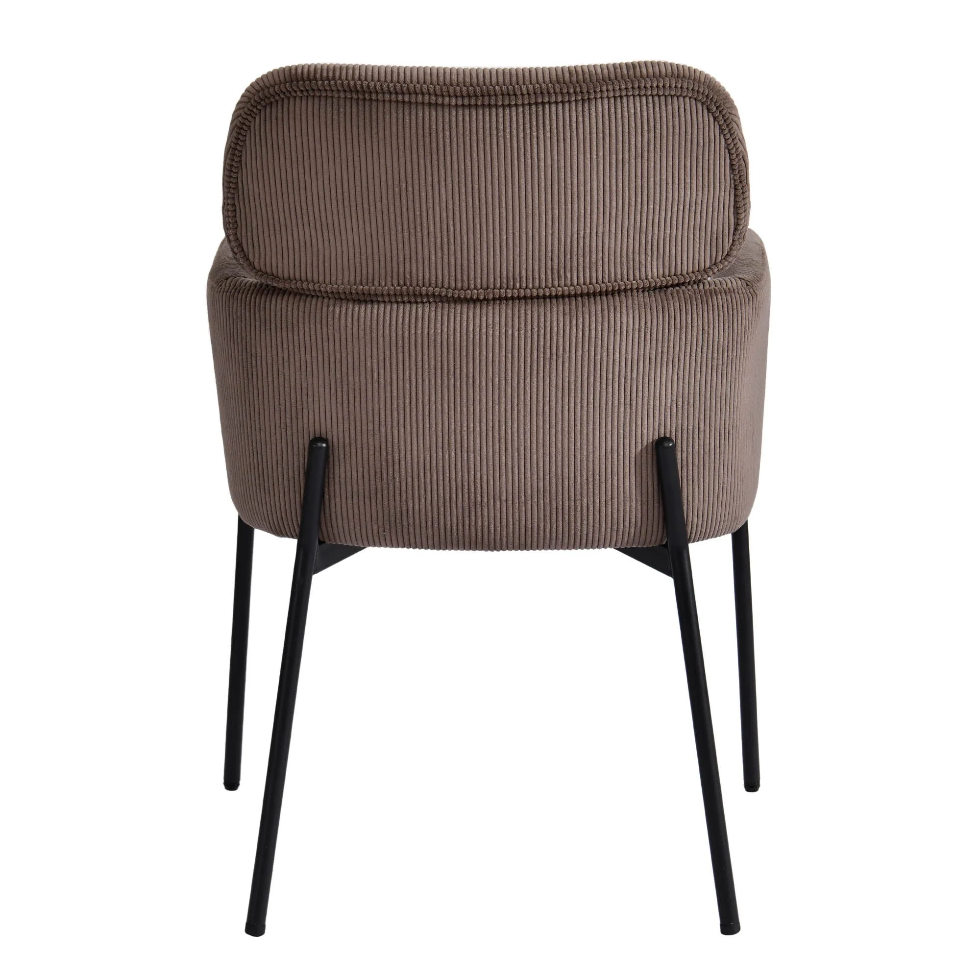 Allegra Dining Chair - Corduroy Brown - Image 8