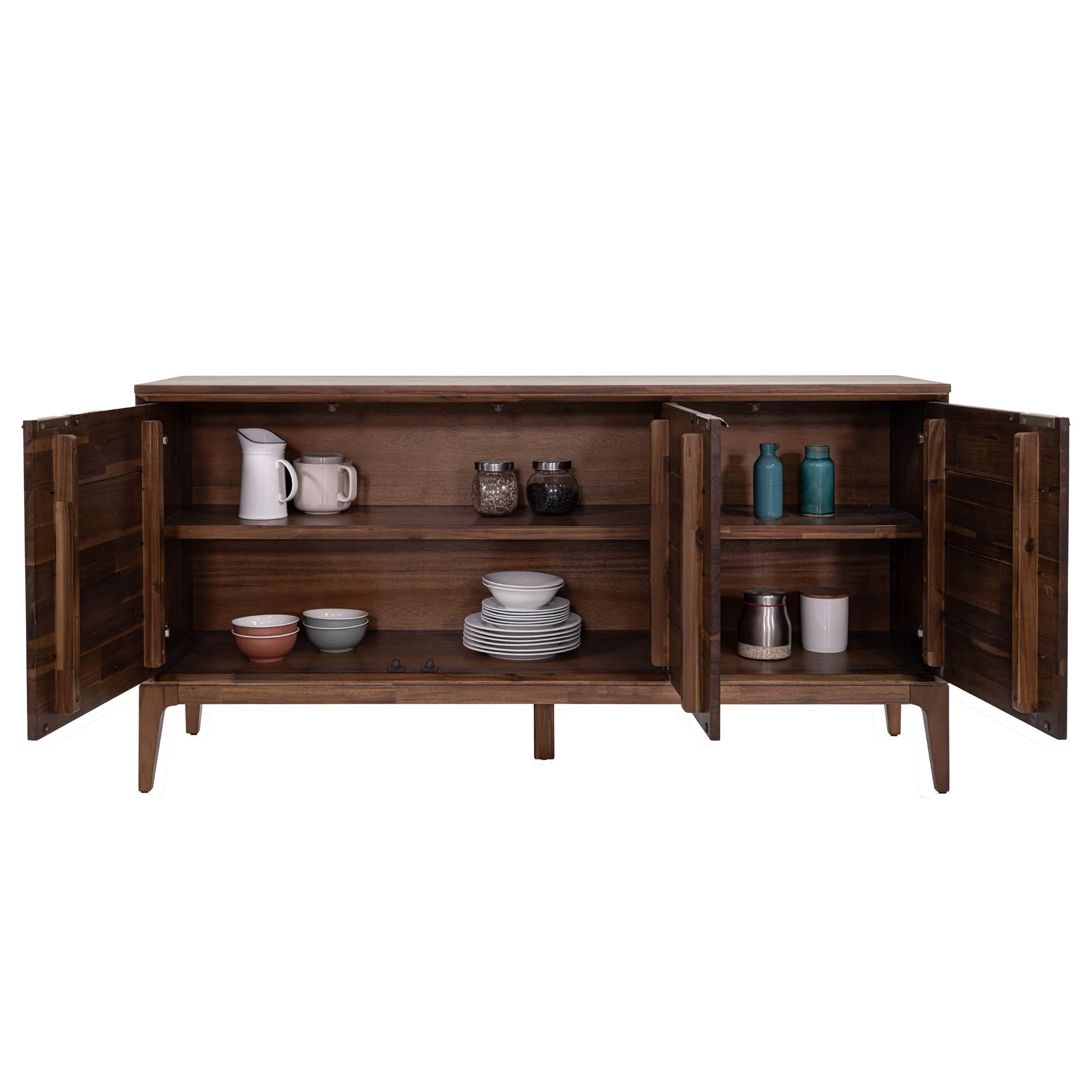 Allure Wooden 3 Door Sideboard - Image 6