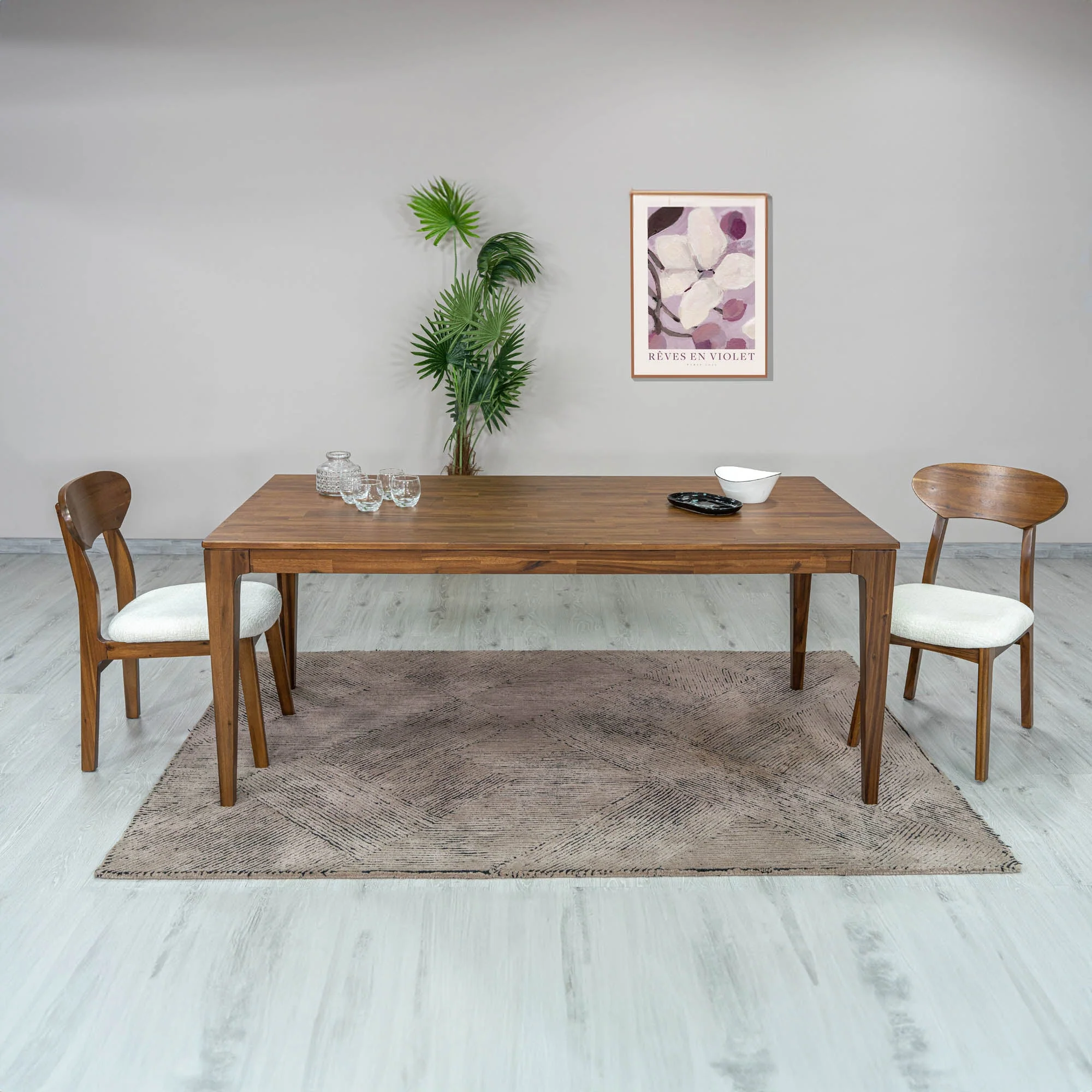 Allure Wooden Dining Table - Image 12