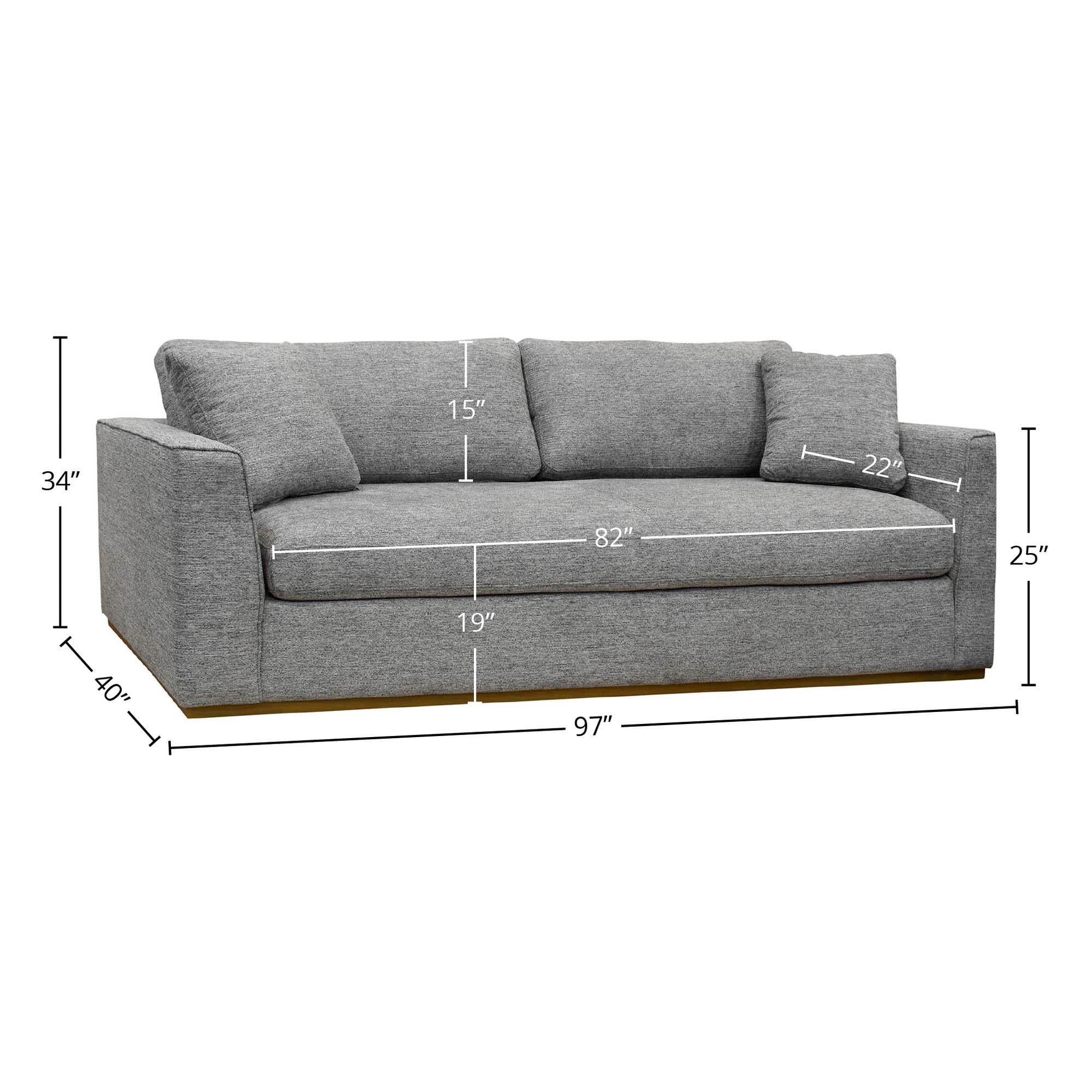 Anderson Sofa - Shadow Grey - Image 3