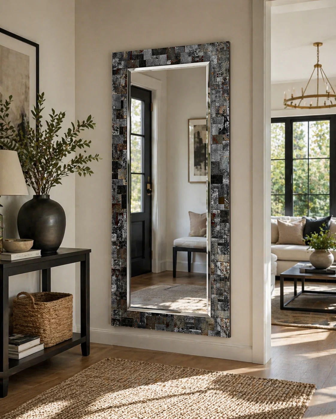 Arcadia Rectangle Mirror 84" - Image 3
