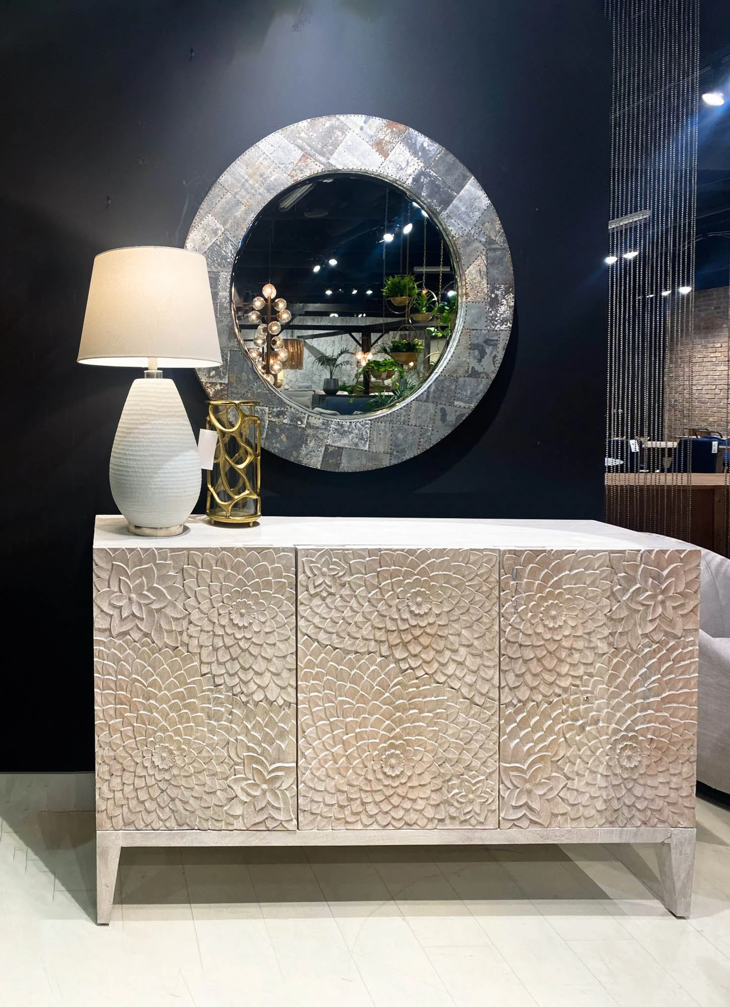 Arcadia Round Mirror 42" - Image 5
