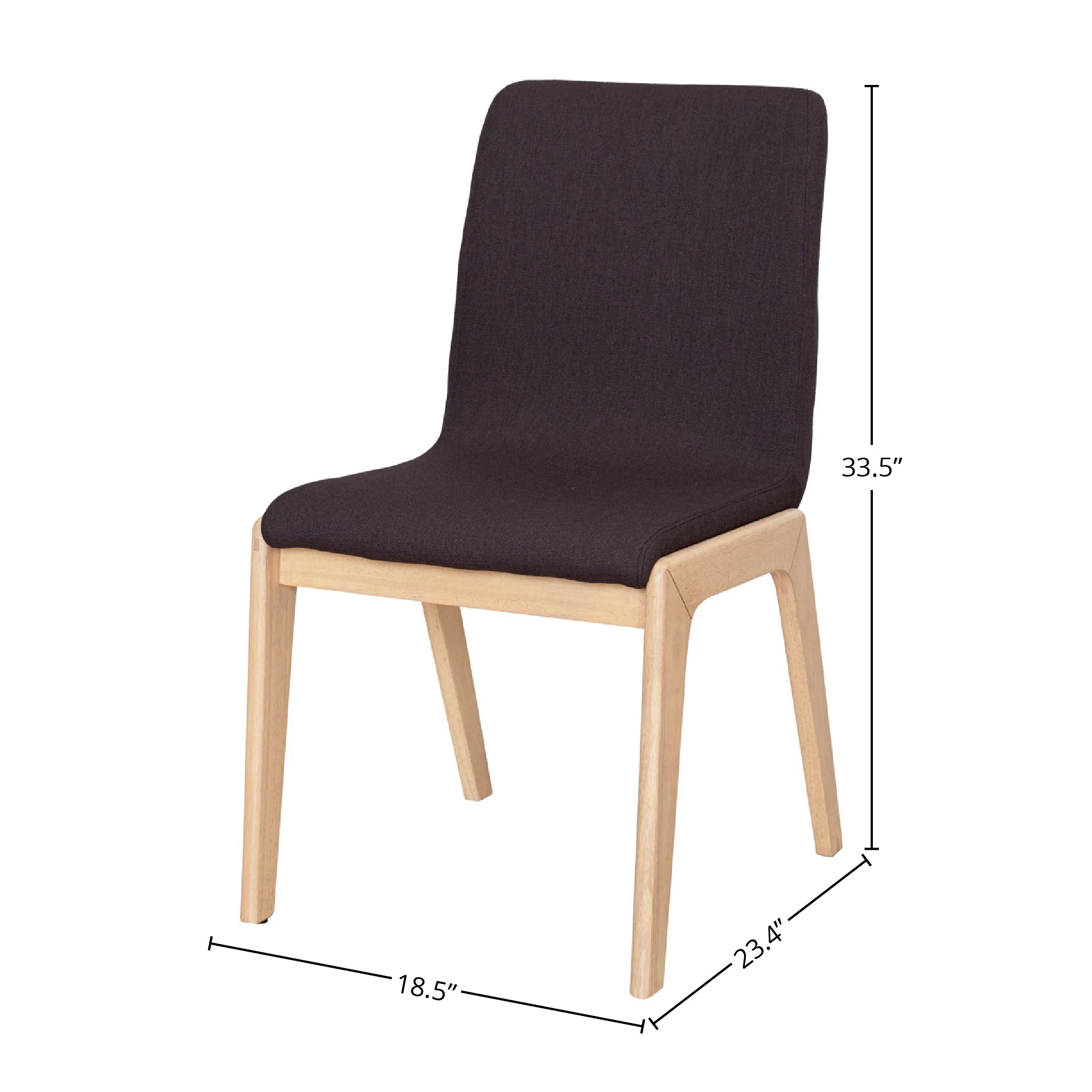 Arizona Dining Chair - Grey - Image 3