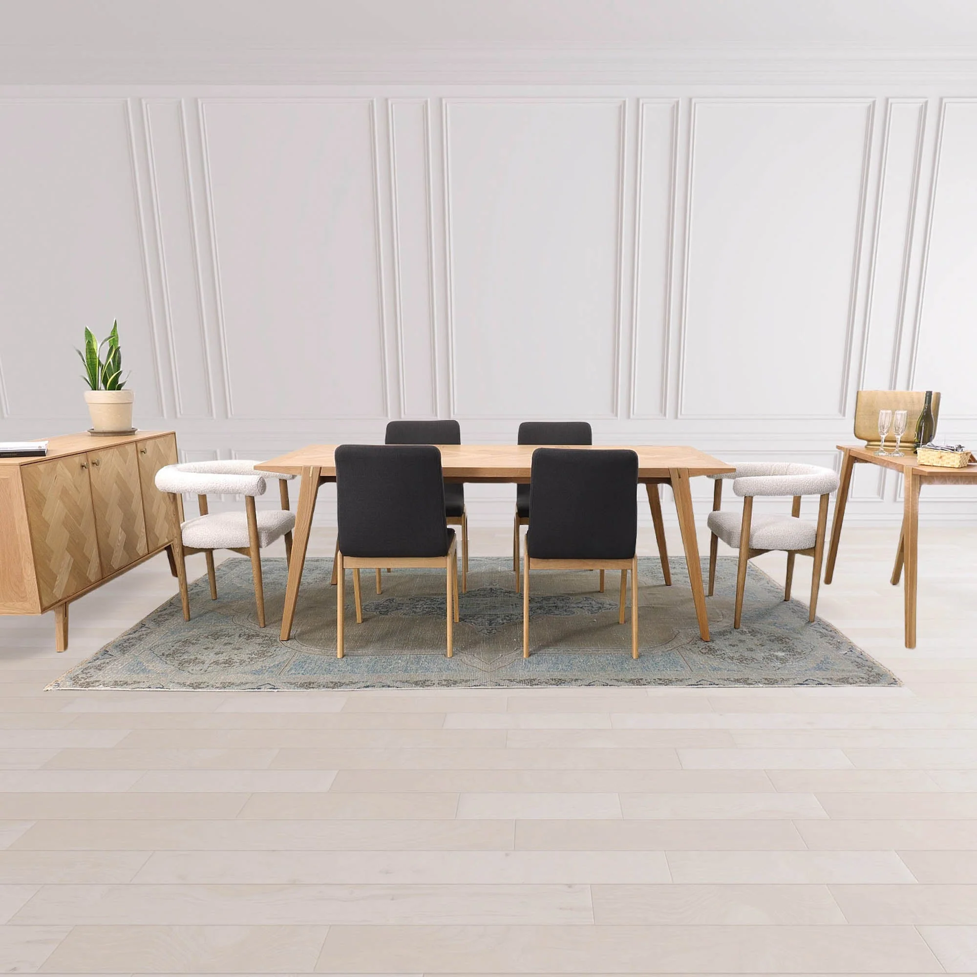 Arizona Dining Chair - Grey - Image 9