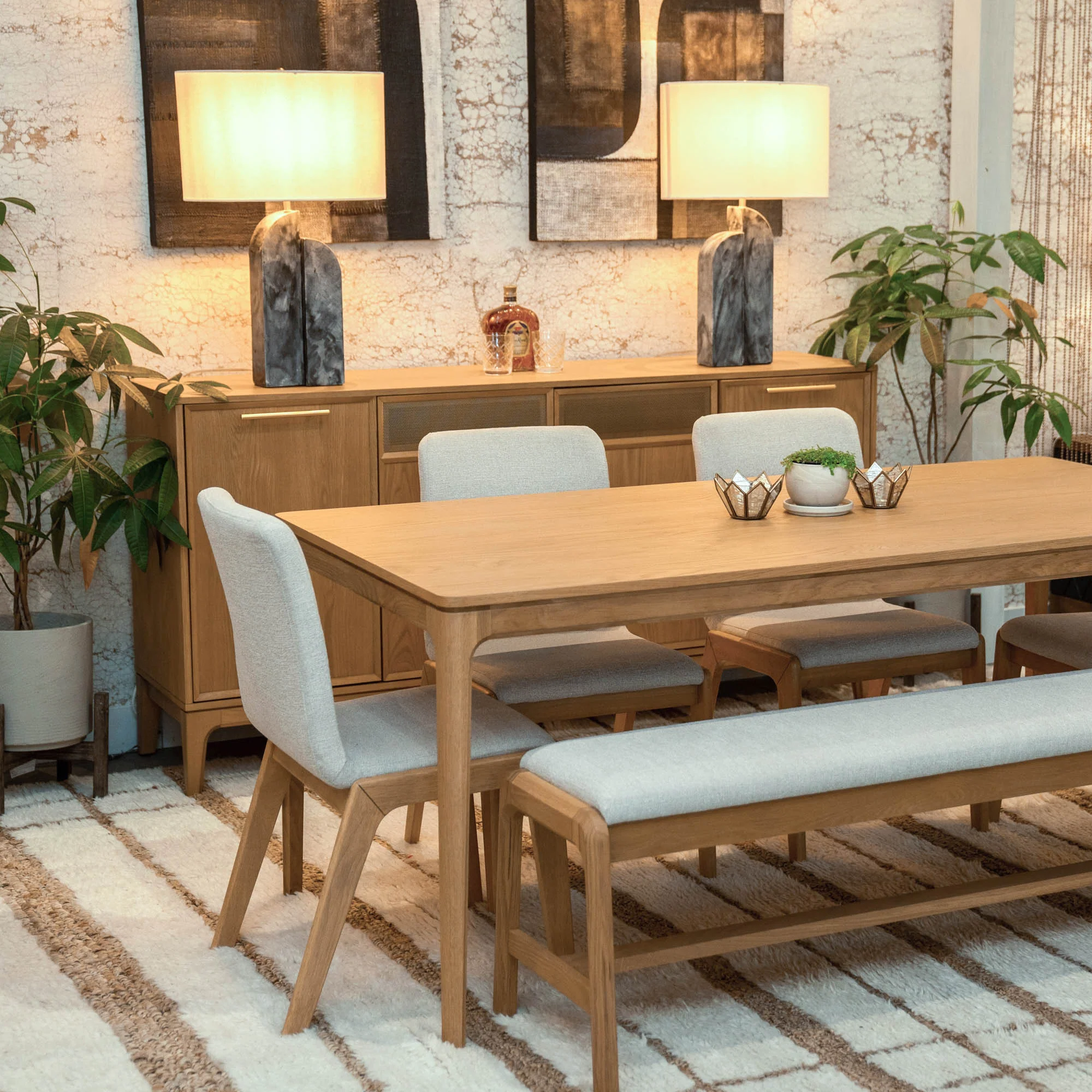 Arizona Dining Chair - Oatmeal - Image 8