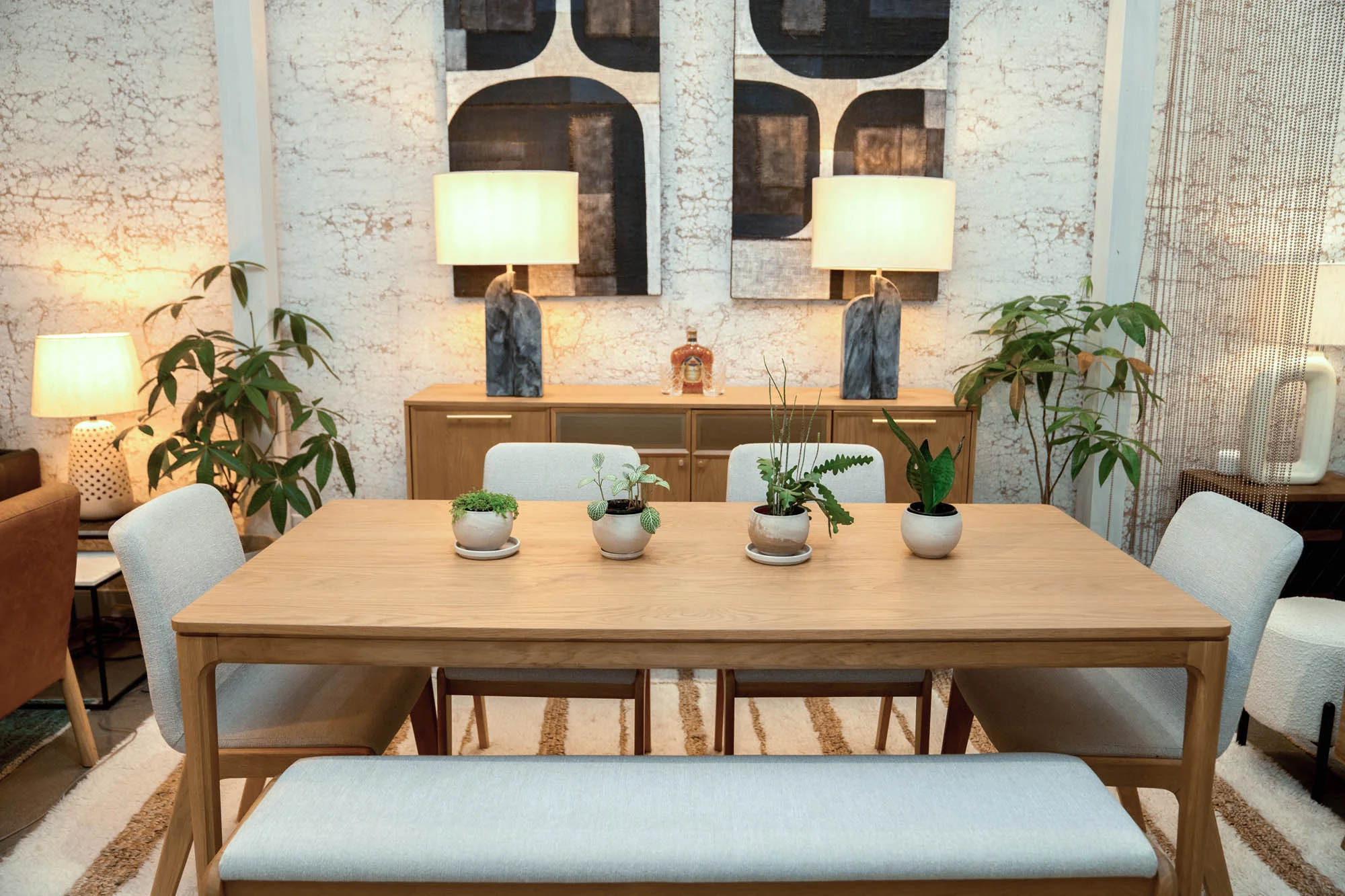 Arizona Dining Chair - Oatmeal - Image 9