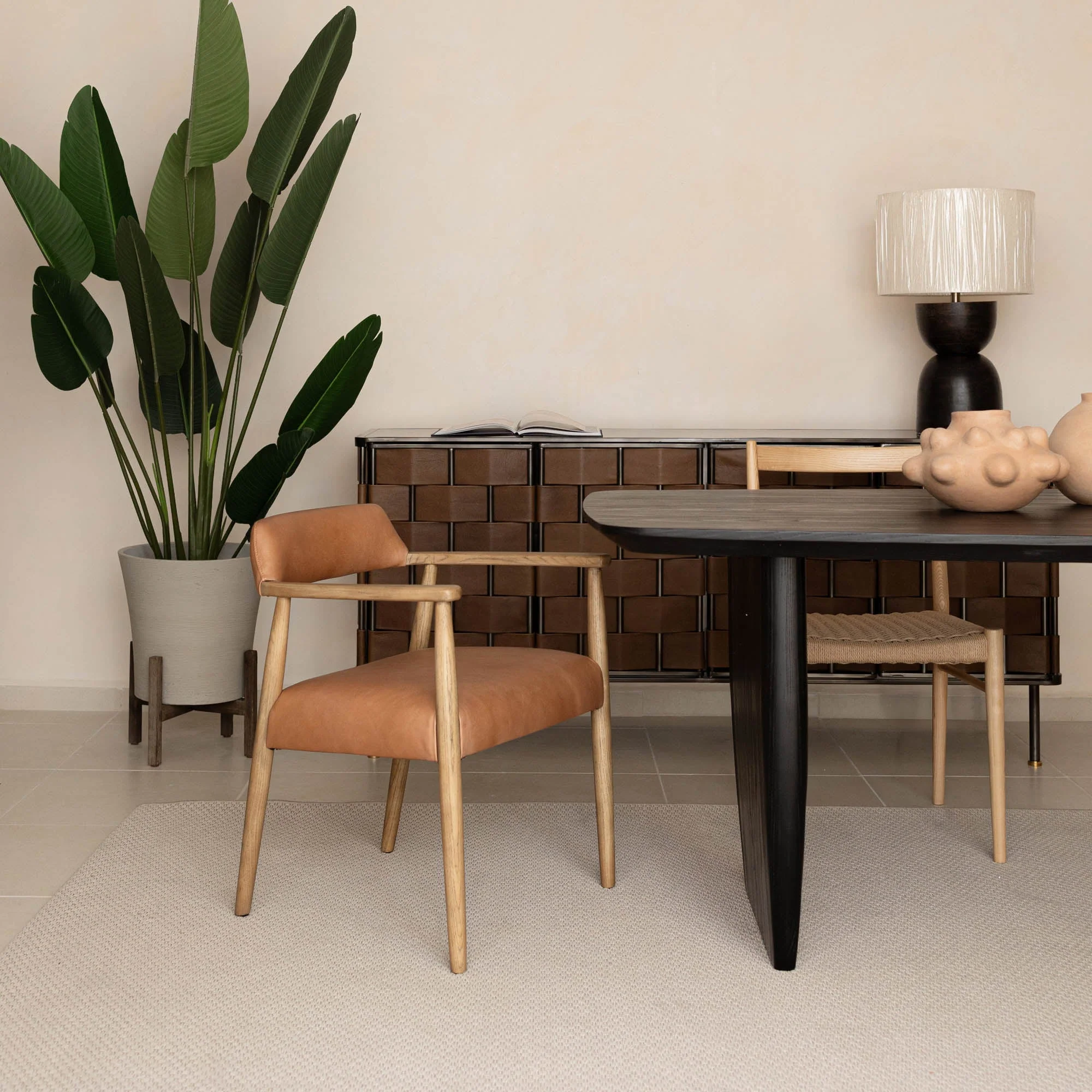 Artemis Dining Chair - Hunter Tan - Image 2