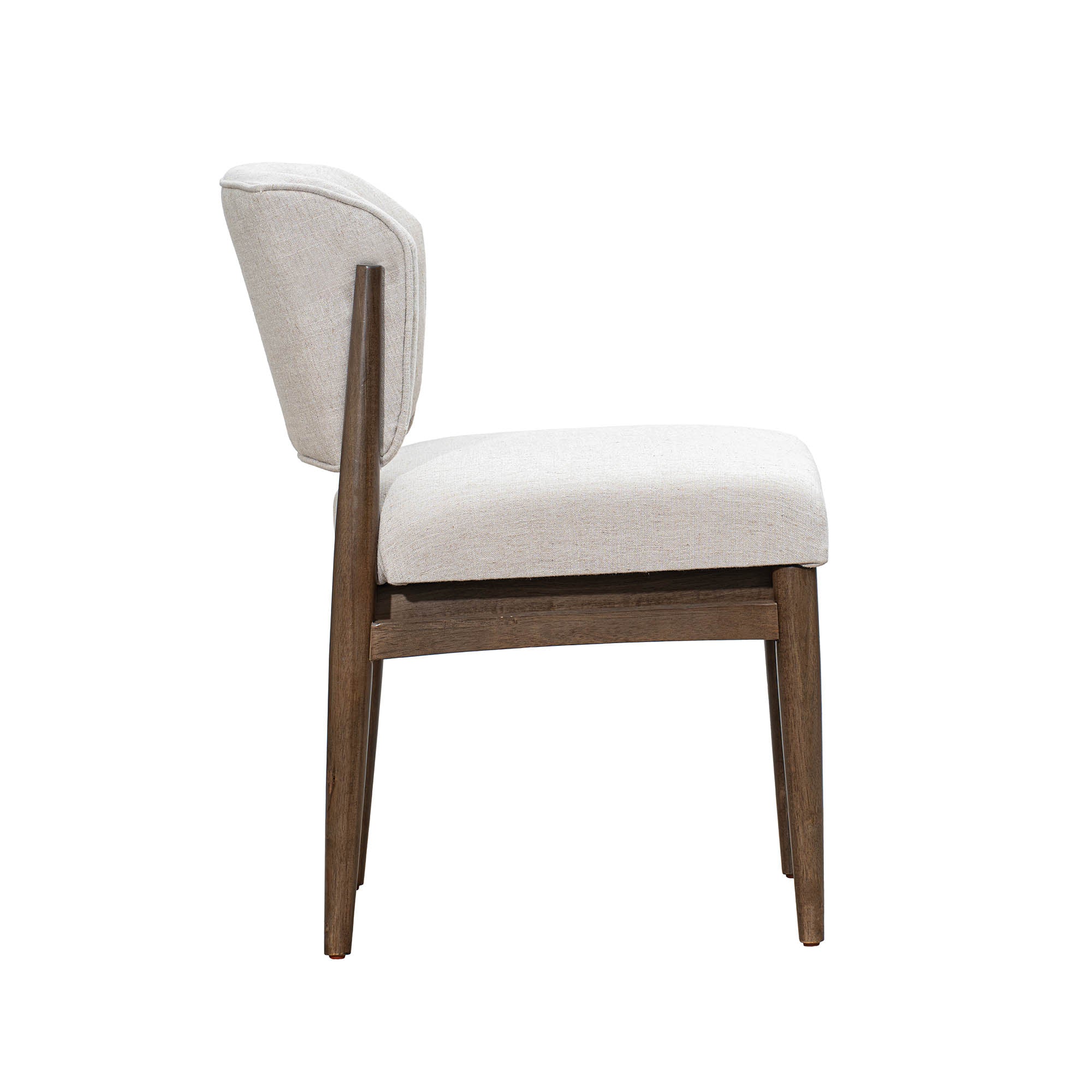 Athens Dining Chair - Linen Taupe - Image 5
