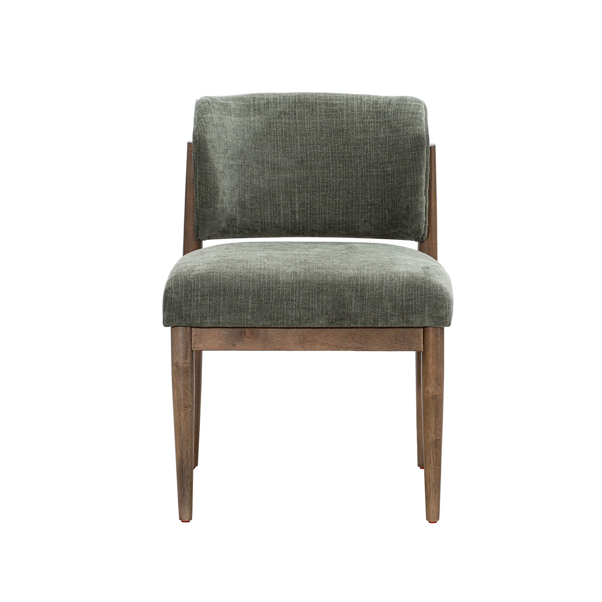 Athens Dining Chair - Olive Chenille - Image 4
