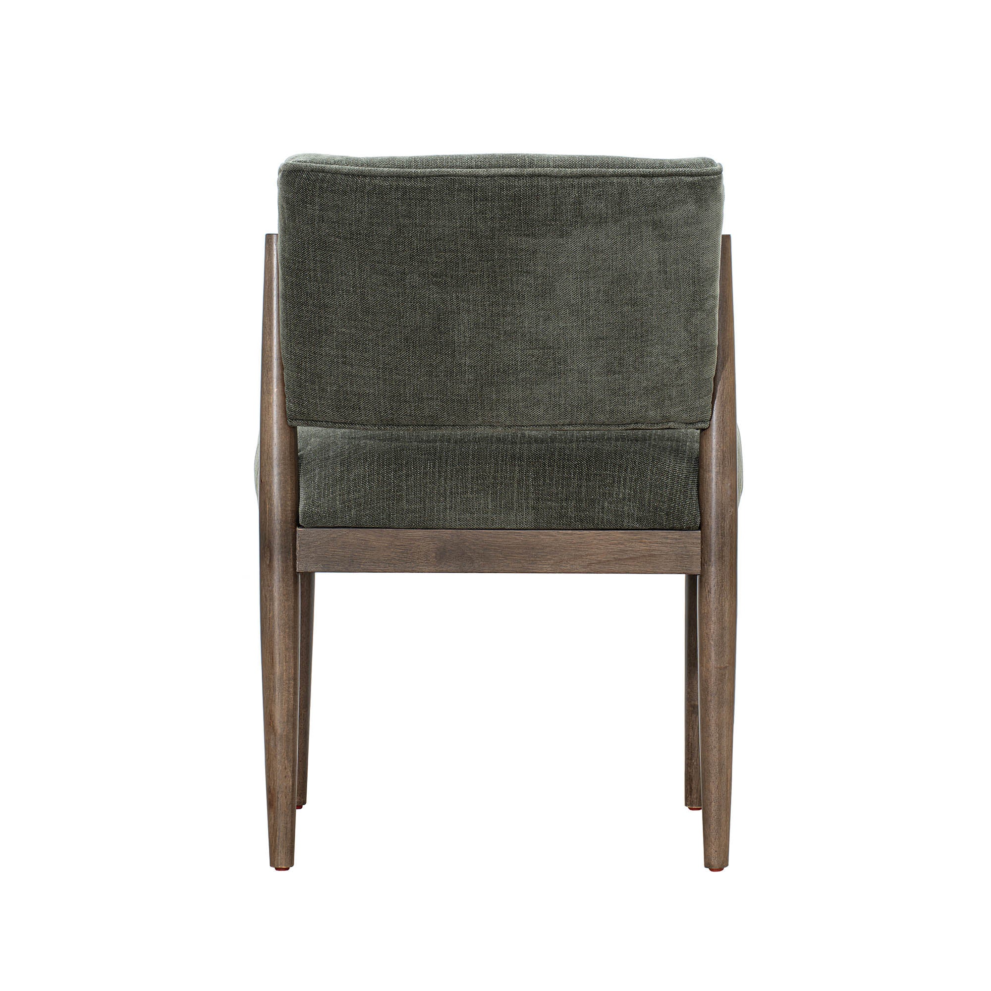 Athens Dining Chair - Olive Chenille - Image 6