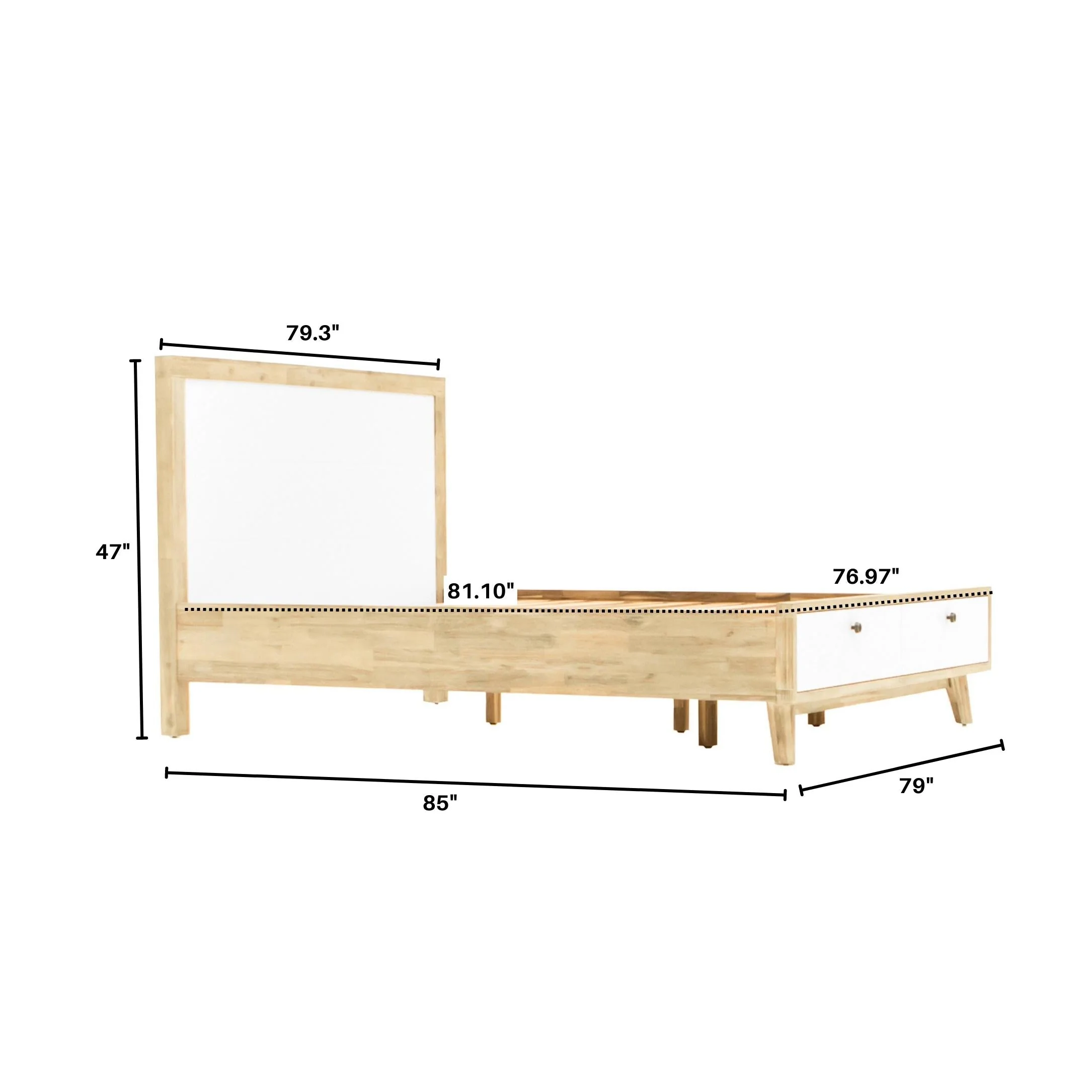 Ava King Bed - Image 7