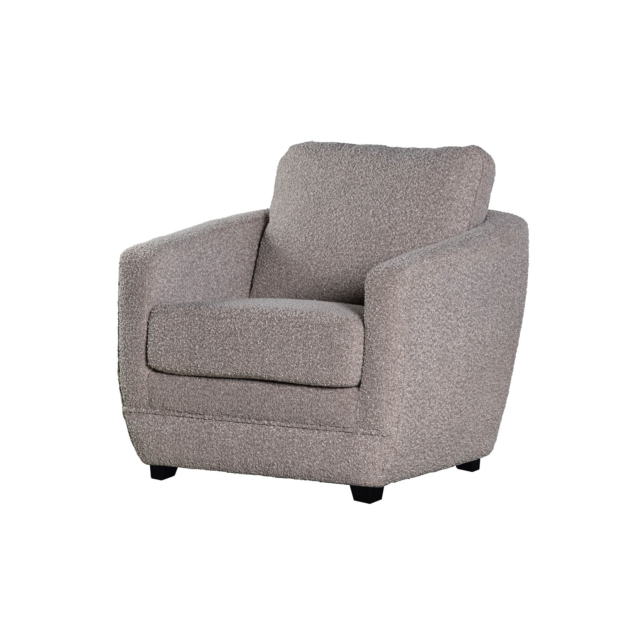Baltimo Club Chair - Boucle Greige (VT)