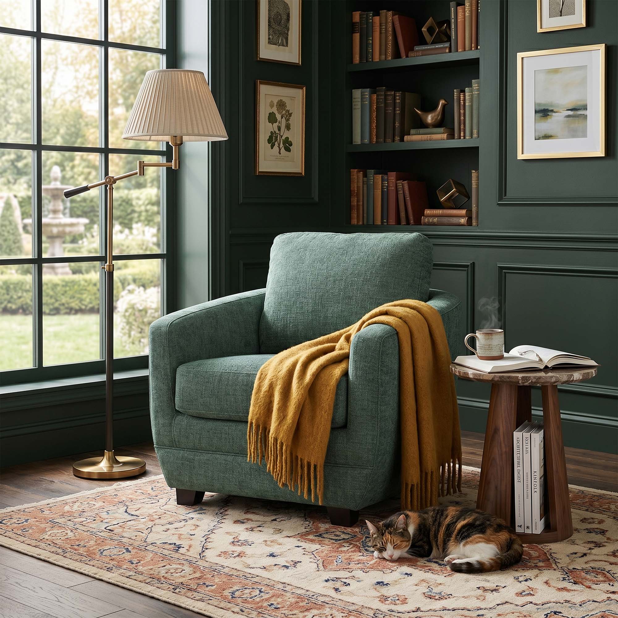 Baltimo Club Chair - British Green (Limited Edition) (VT) - Image 2
