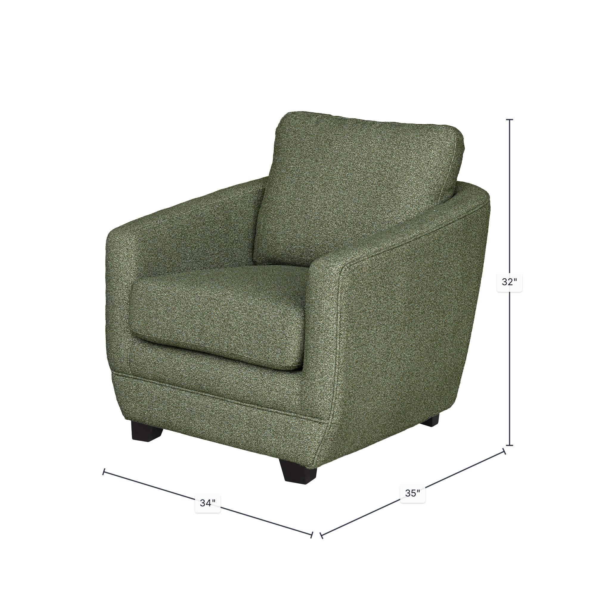 Baltimo Club Chair - Fern Tweed (Limited Edition) (VT) - Image 3