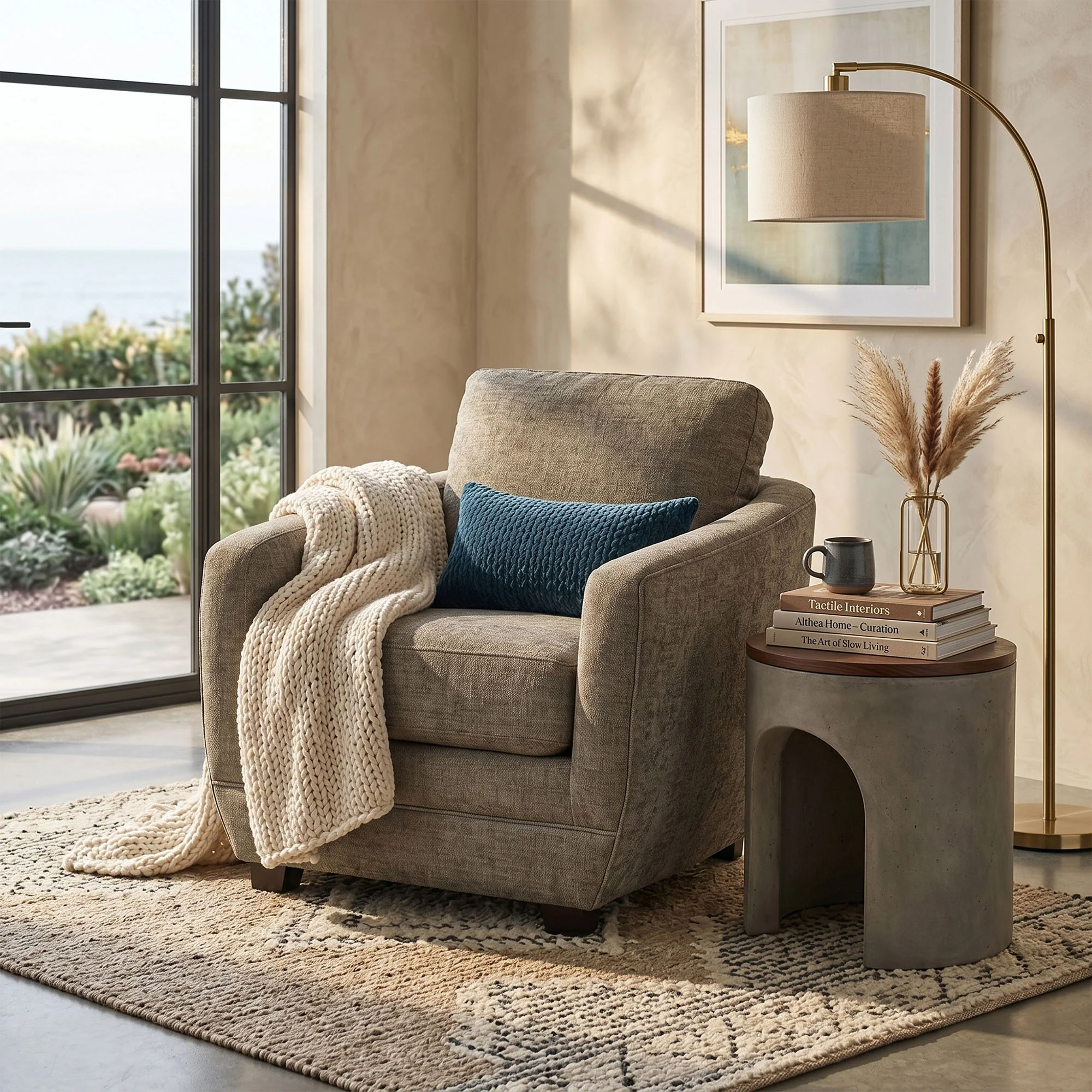 Baltimo Club Chair - Khaki Olive (Limited Edition) (VT) - Image 2