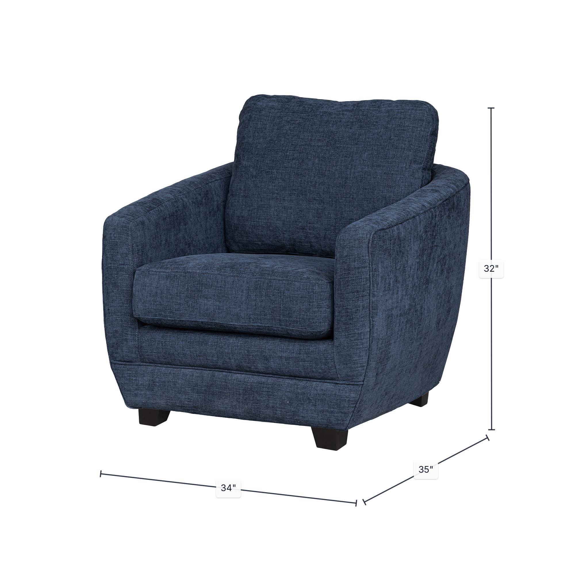 Baltimo Club Chair - Midnight Blue (VT) - Image 3
