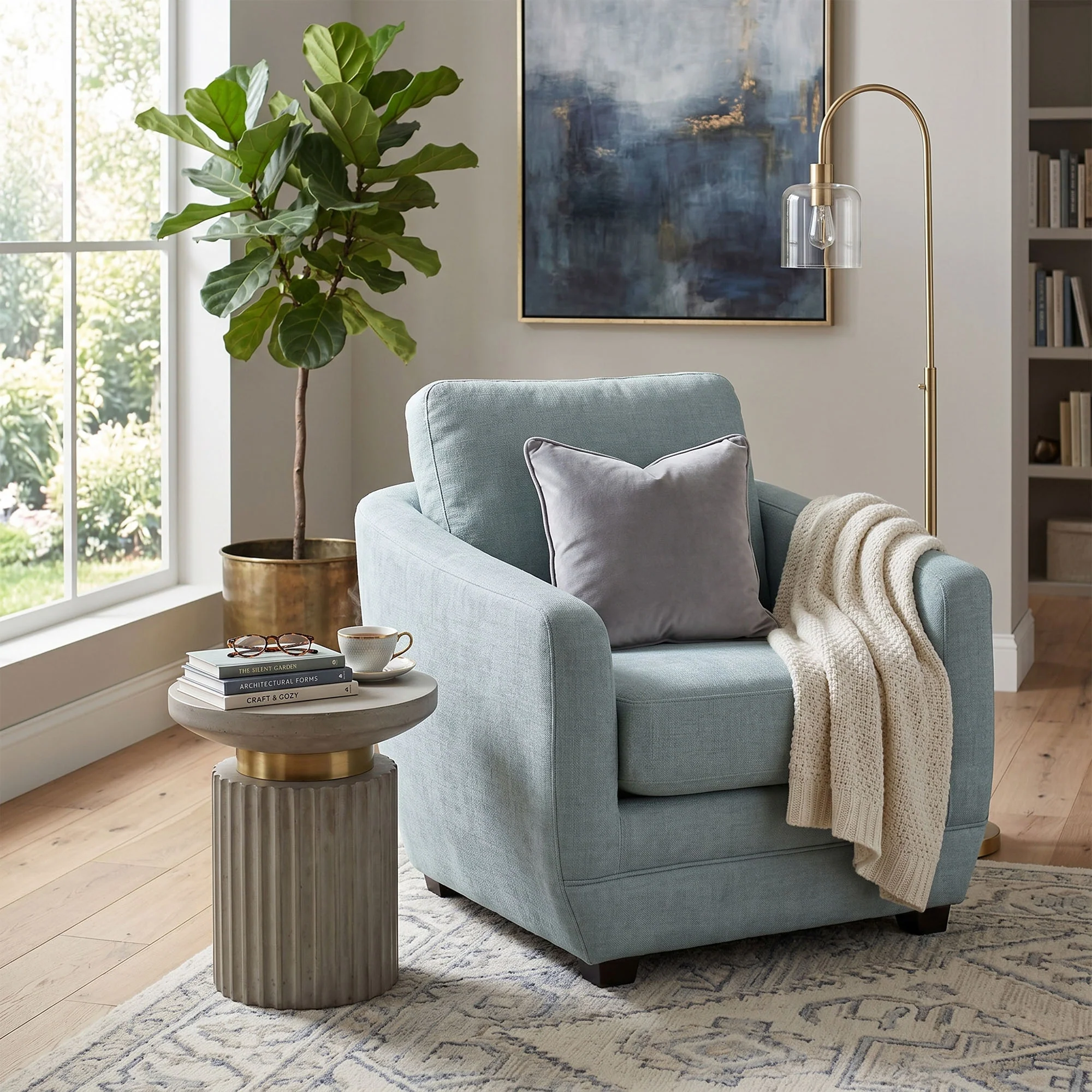 Baltimo Club Chair - Seafoam Sky (Limited Edition) (VT) - Image 2