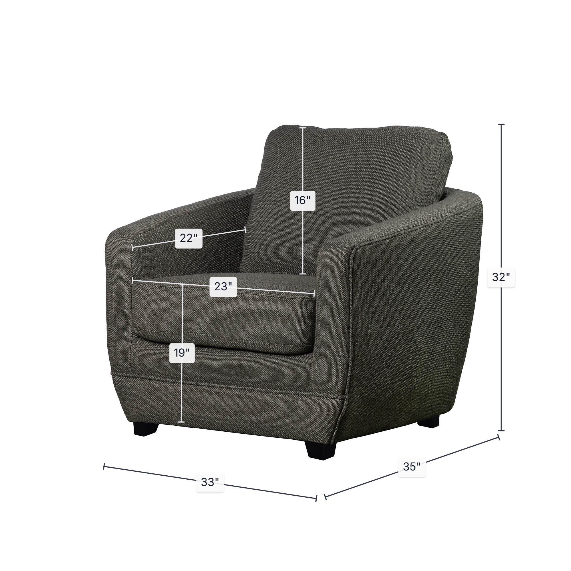 Baltimo Club Chair - Smokey Sage (VT) - Image 3