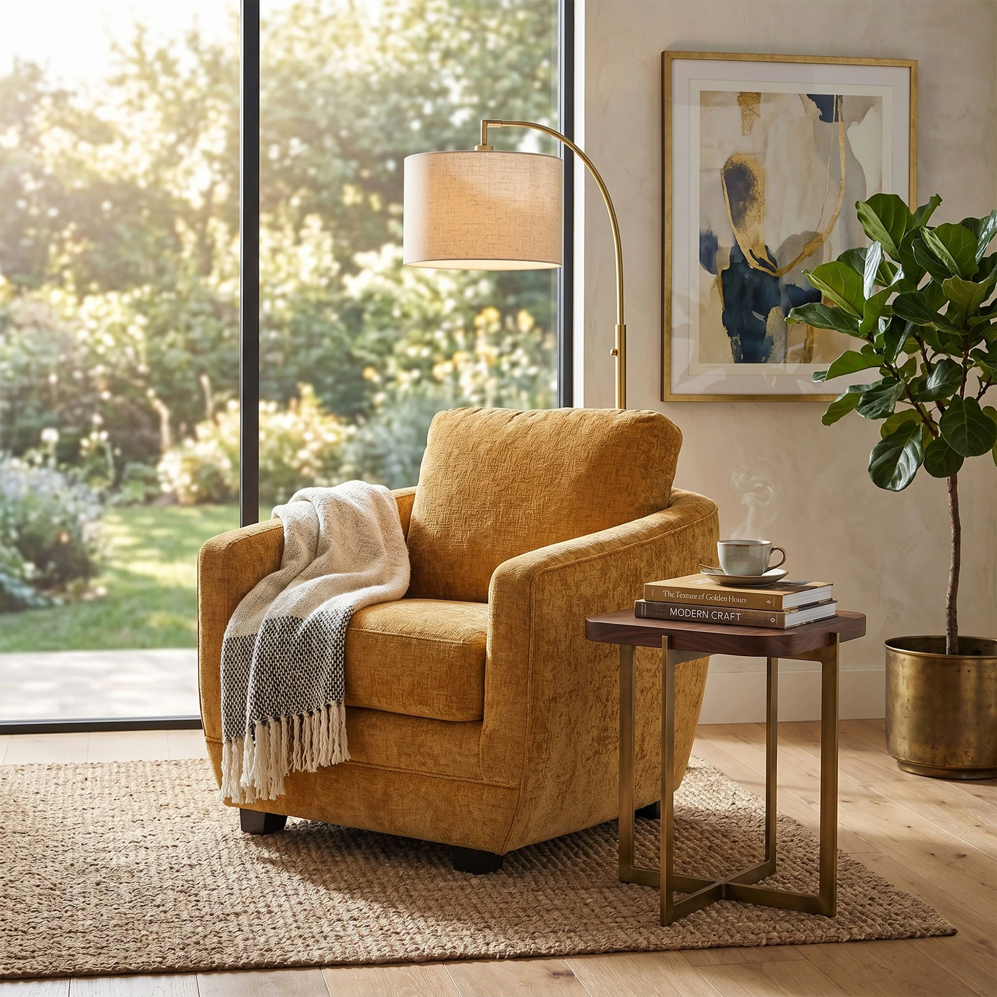 Baltimo Club Chair - Turmeric Spice (Limited Edition) (VT) - Image 2