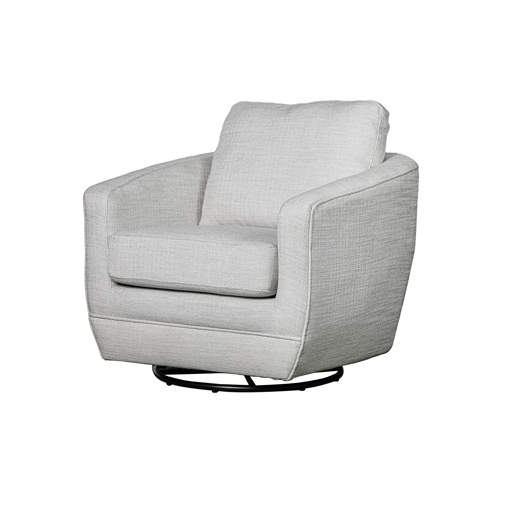 Baltimo Swivel Glider - Woven Alabaster (VT)