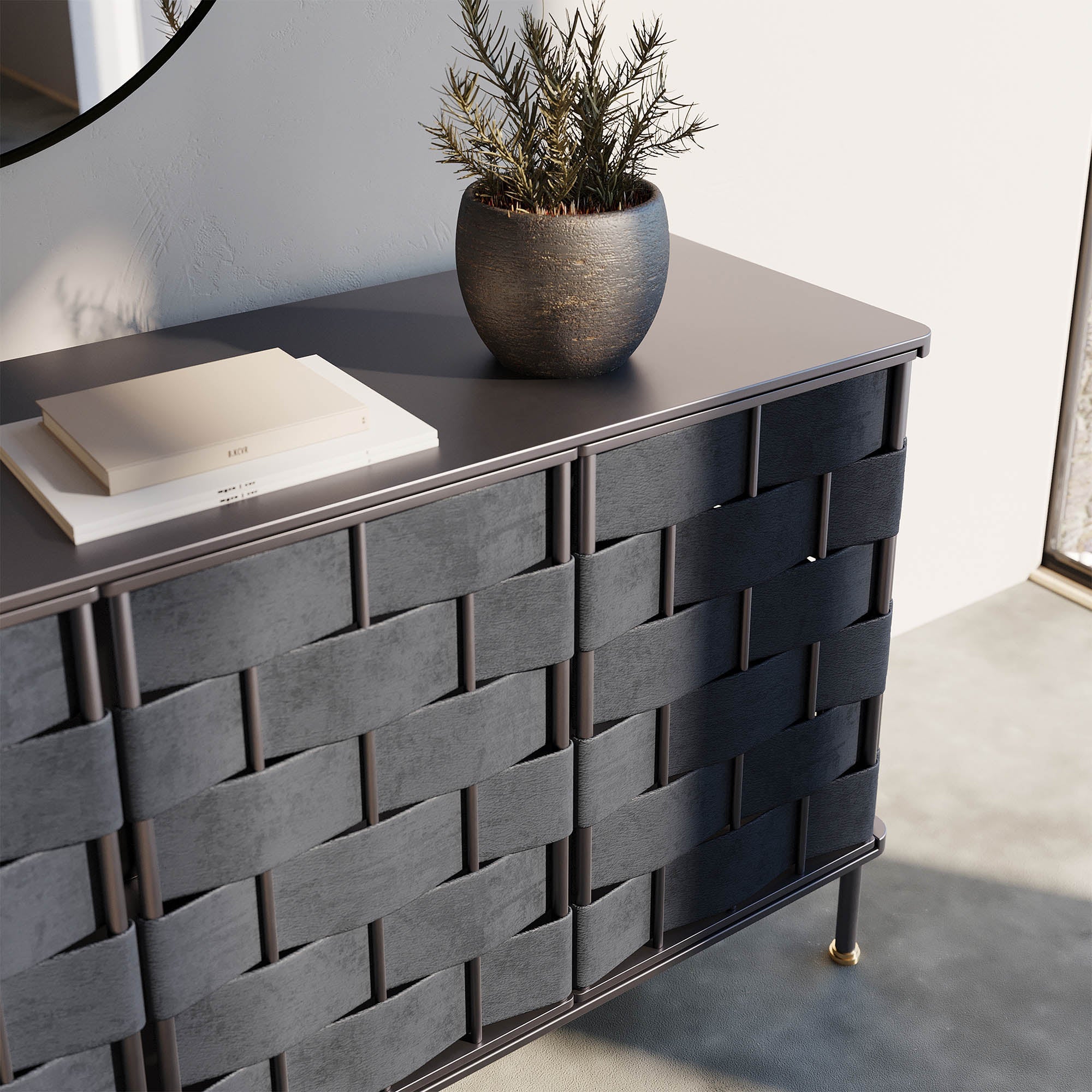 Bishop Sideboard - Black - Image 9