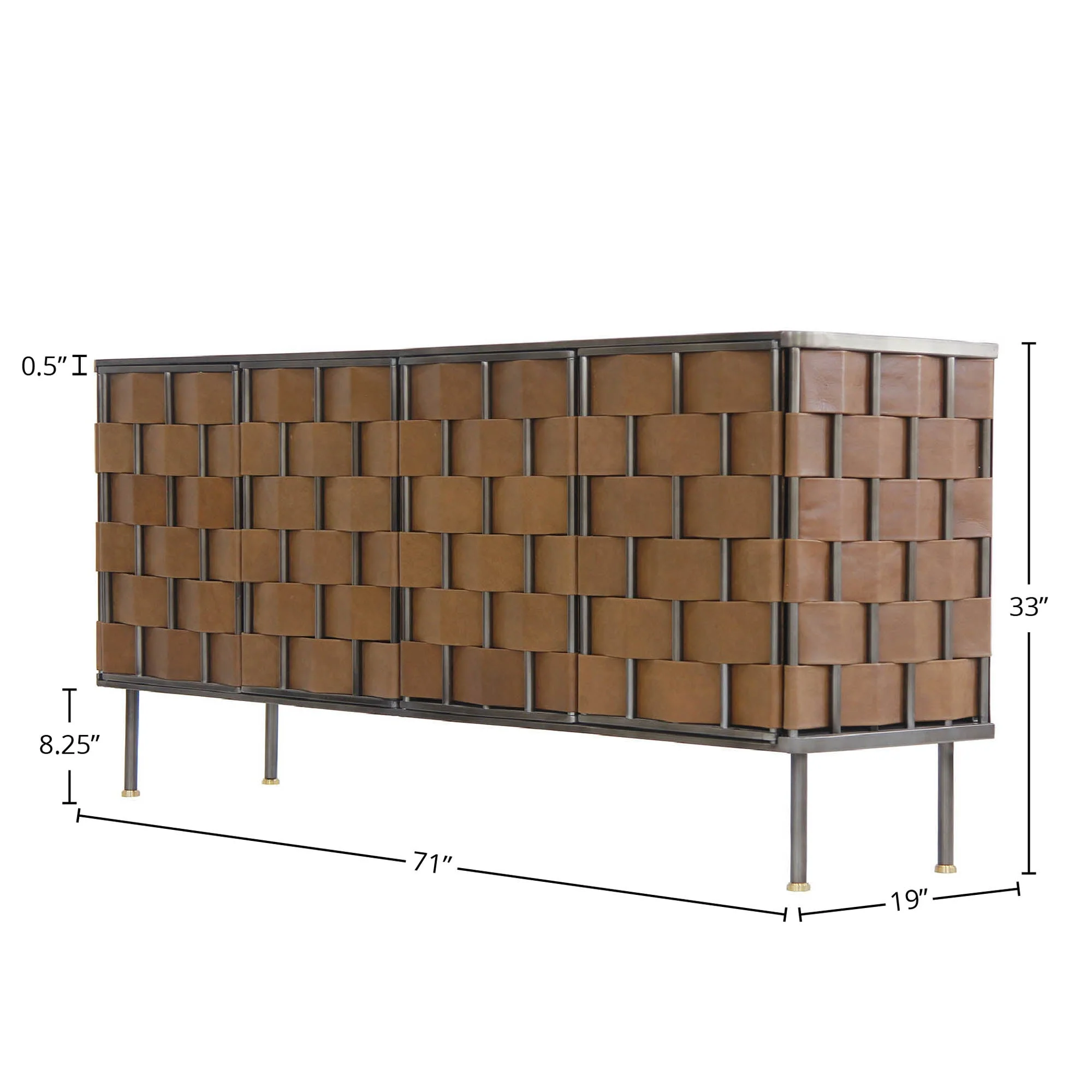 Bishop Sideboard - Brown - Image 3