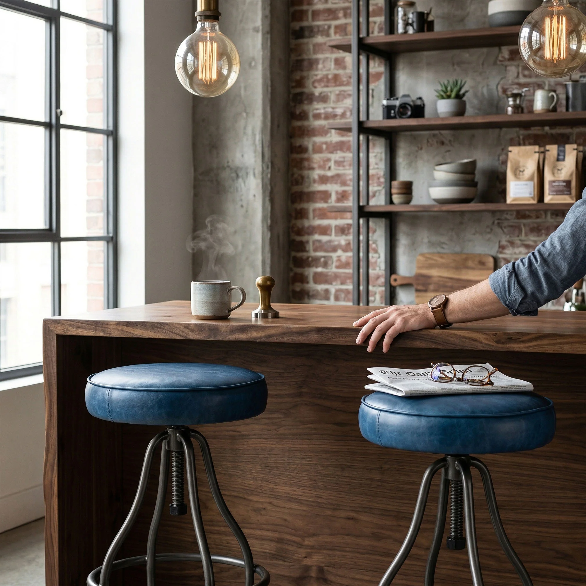 Bowie Stool - Deep Blue (Limited Edition) - Image 4