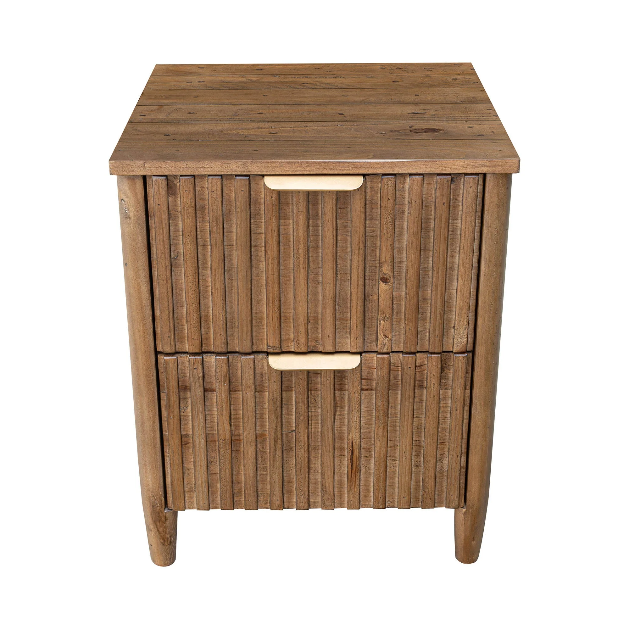 Britanica 2 Drawer Nightstand - Image 4