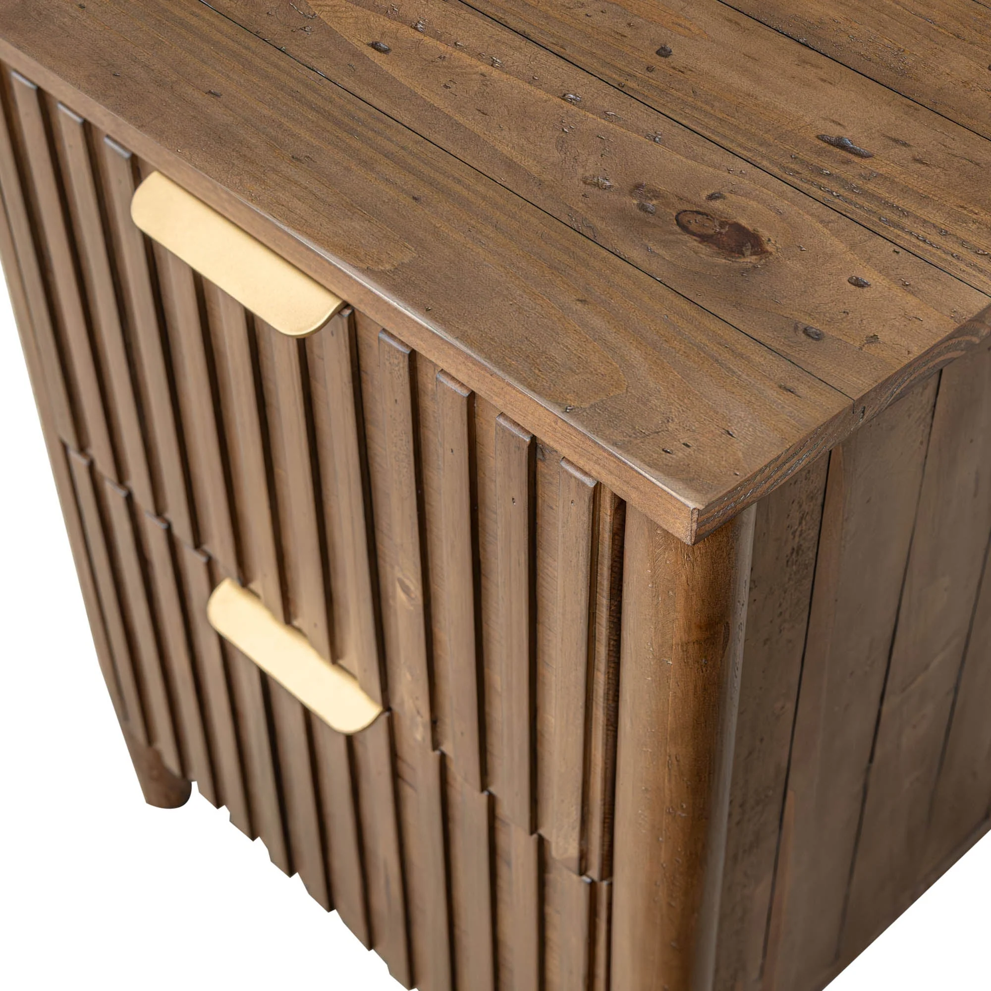 Britanica 2 Drawer Nightstand - Image 7