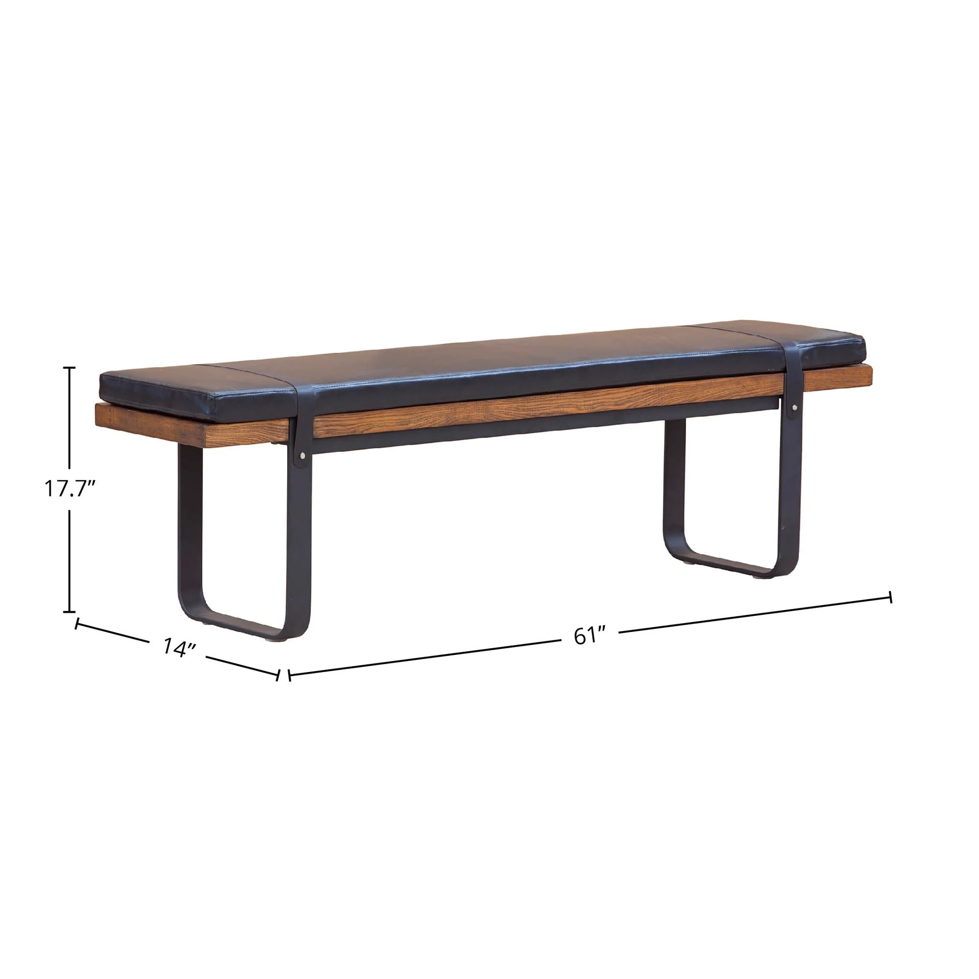 Brooklyn Upholstered Bench - Image 3