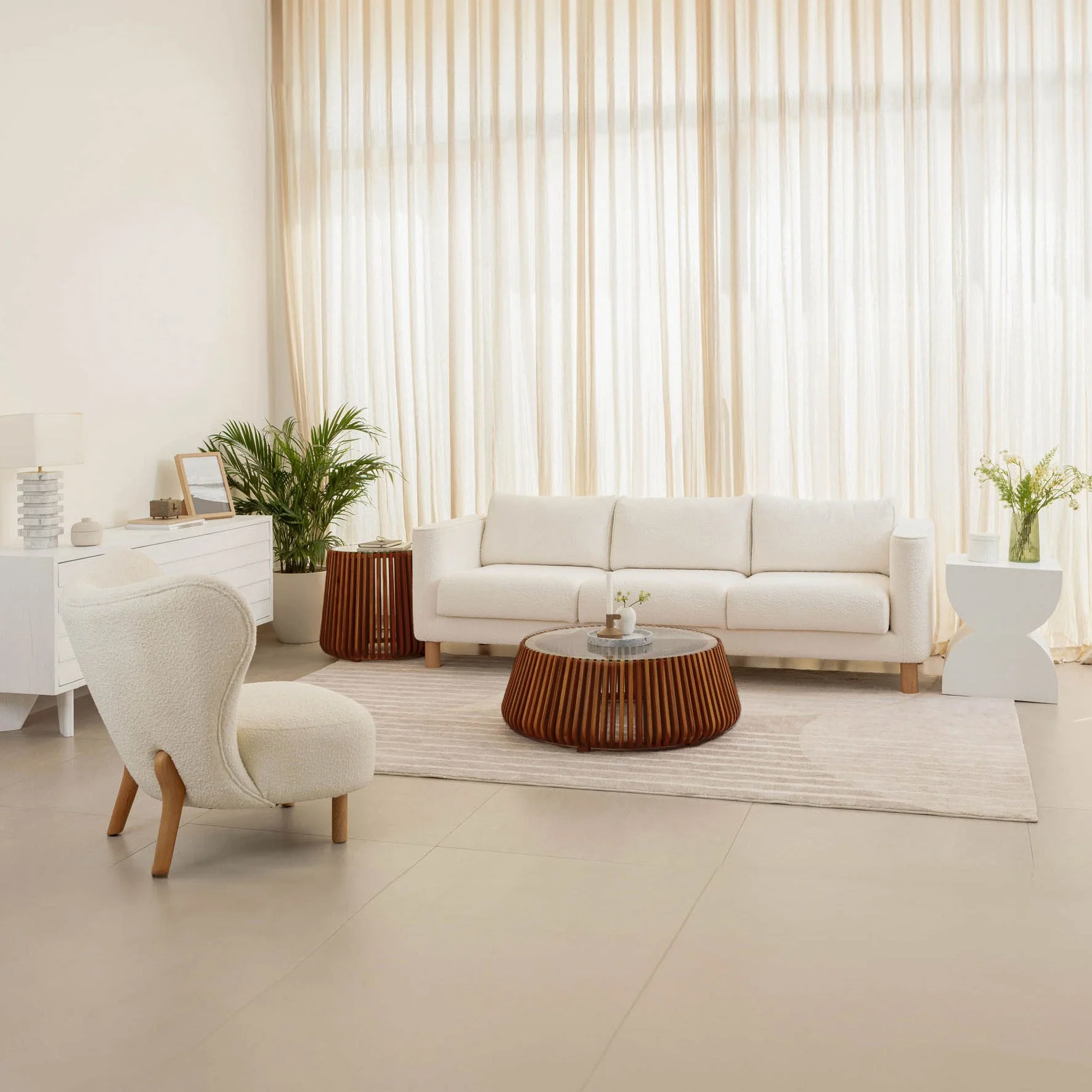 Bungalow Side Table - Honey Brown - Image 6