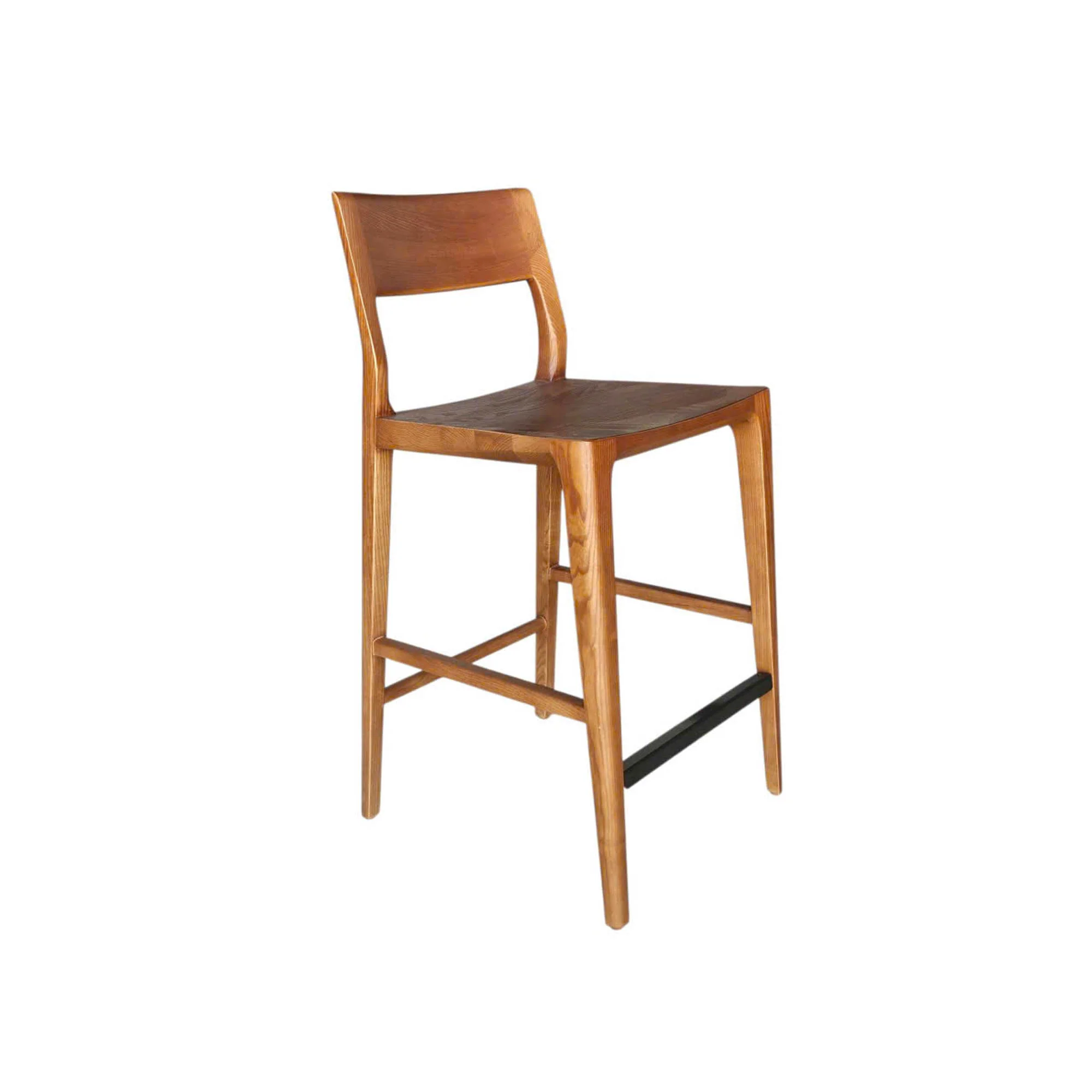 Catania Counter Stool - Warm Brown - Image 6