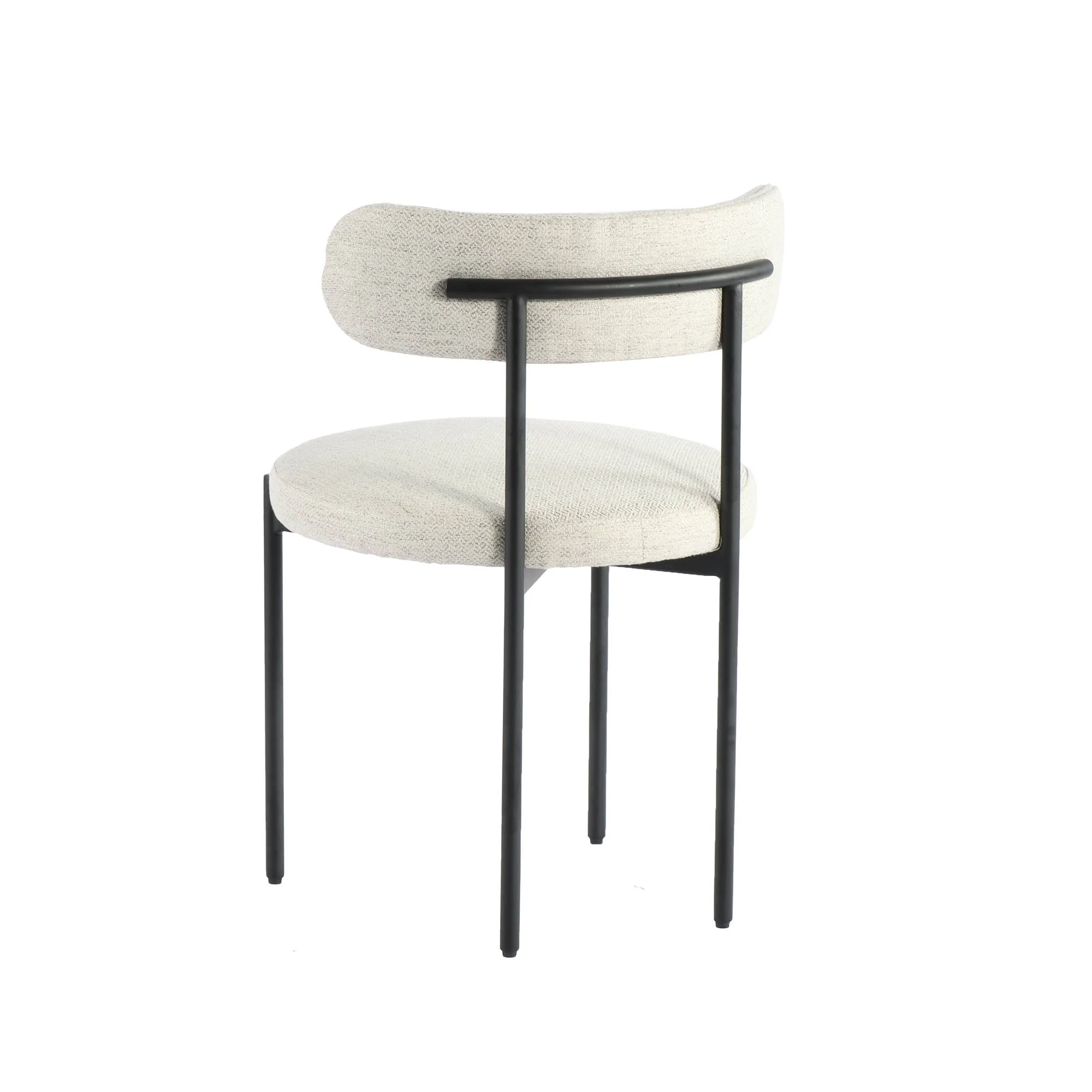 Cleo Dining Chair - Macadamia Travertine - Image 6