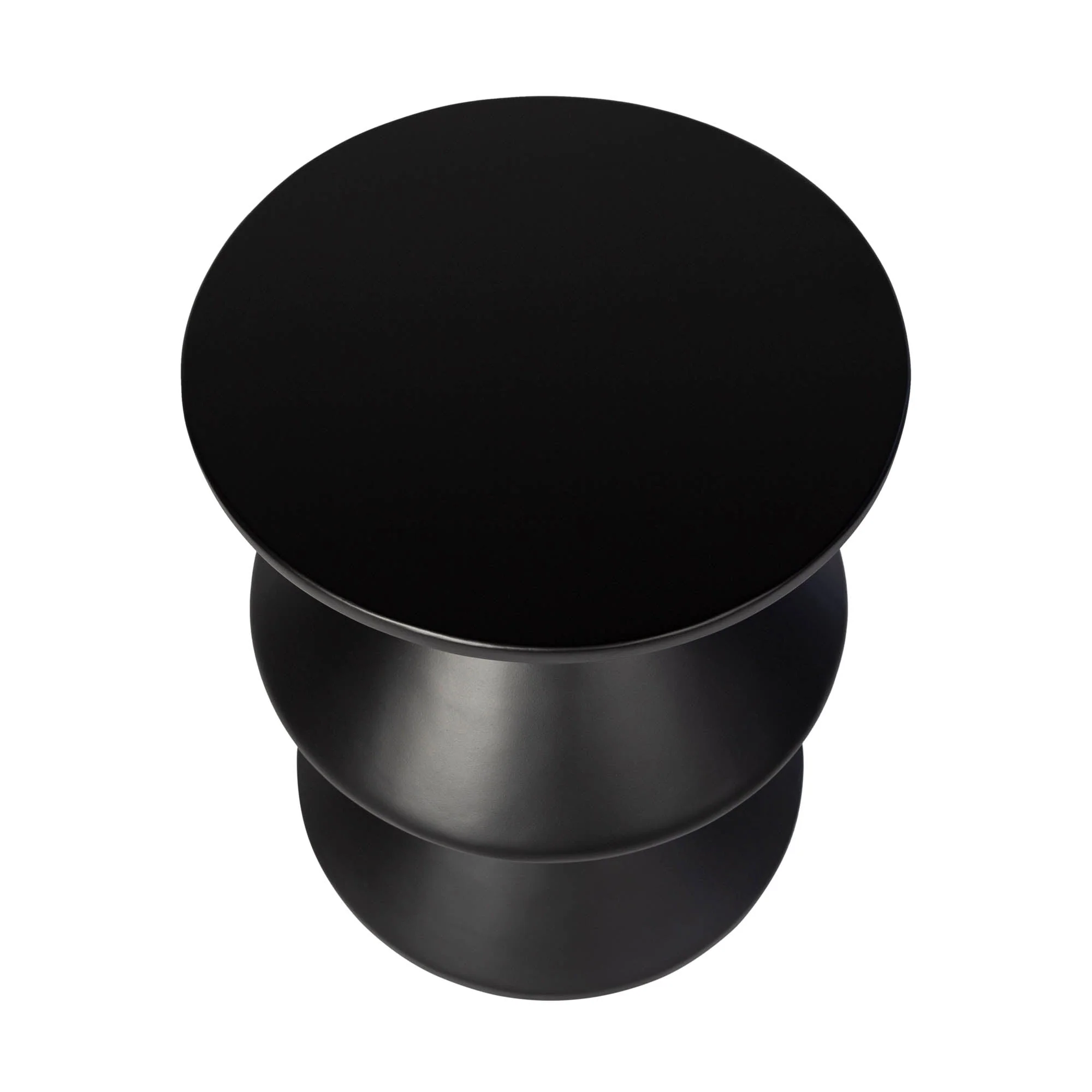 Concrete Inverted Side Table - Black - Image 5
