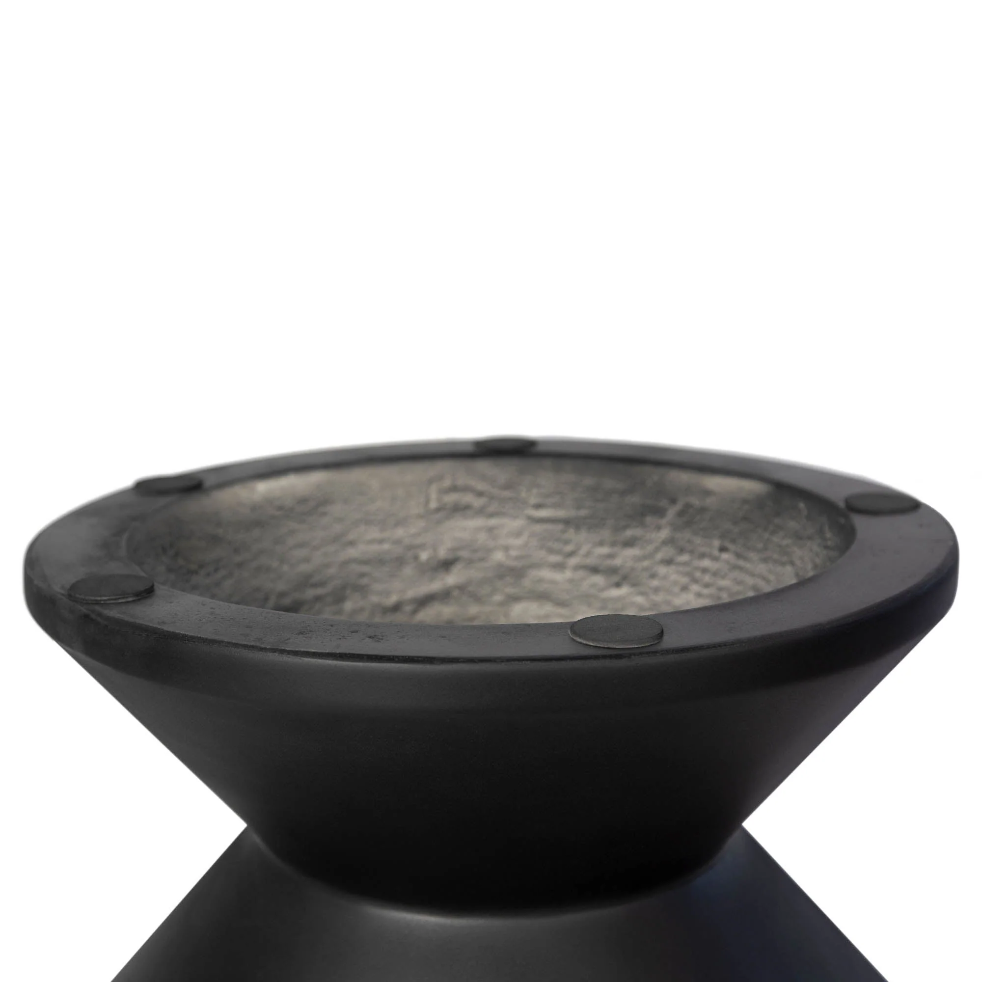 Concrete Inverted Side Table - Black - Image 8