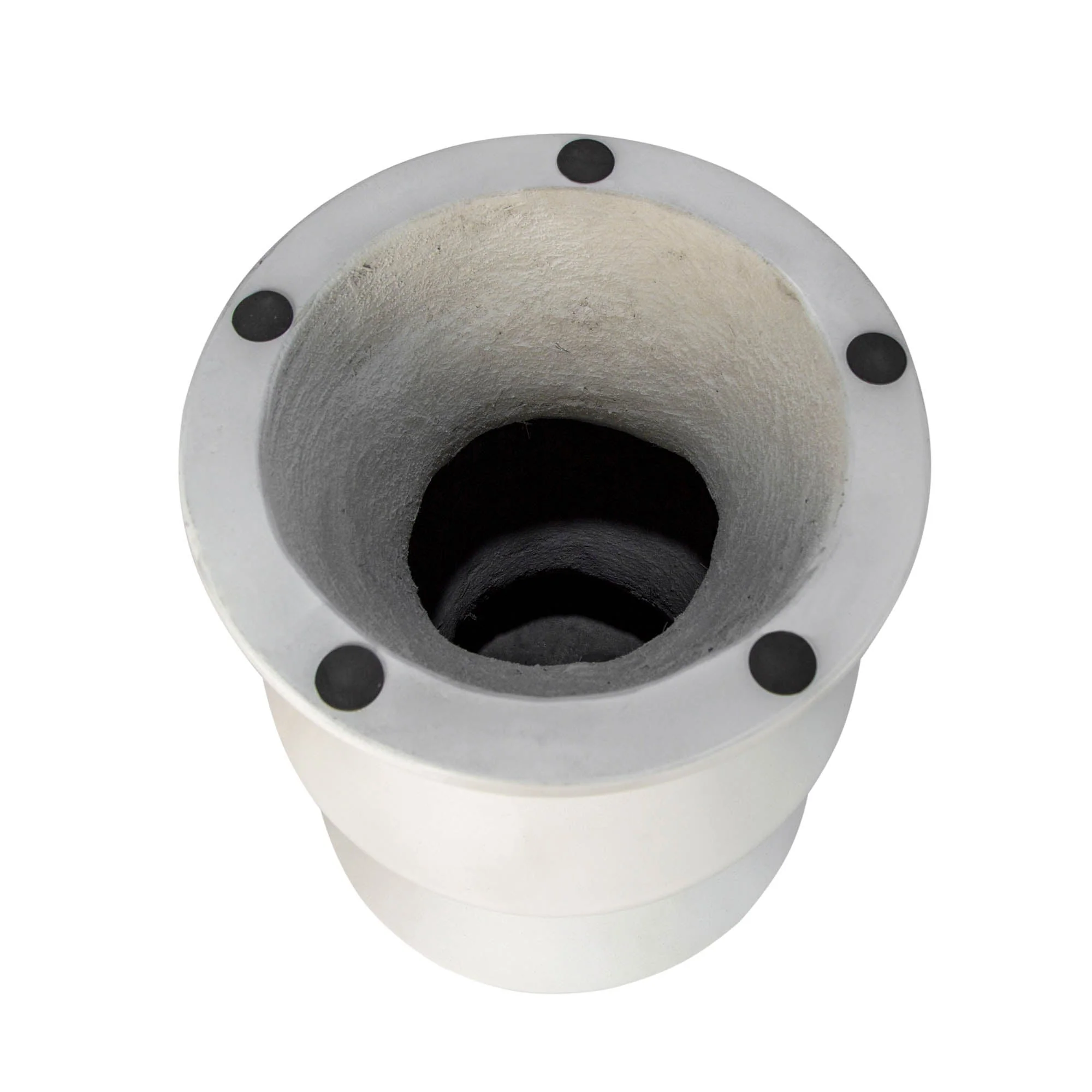 Concrete Inverted Side Table - White - Image 7