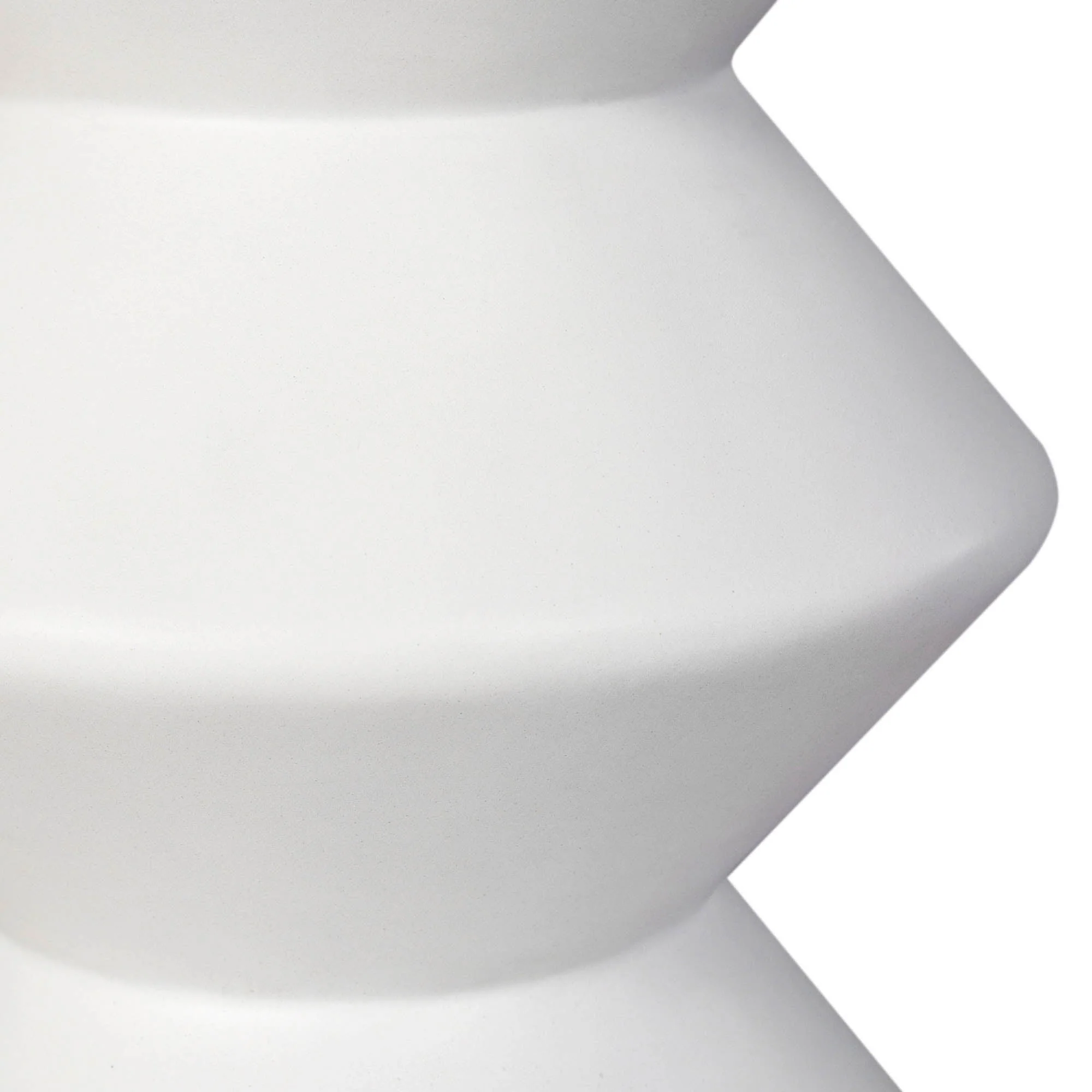 Concrete Inverted Side Table - White - Image 9