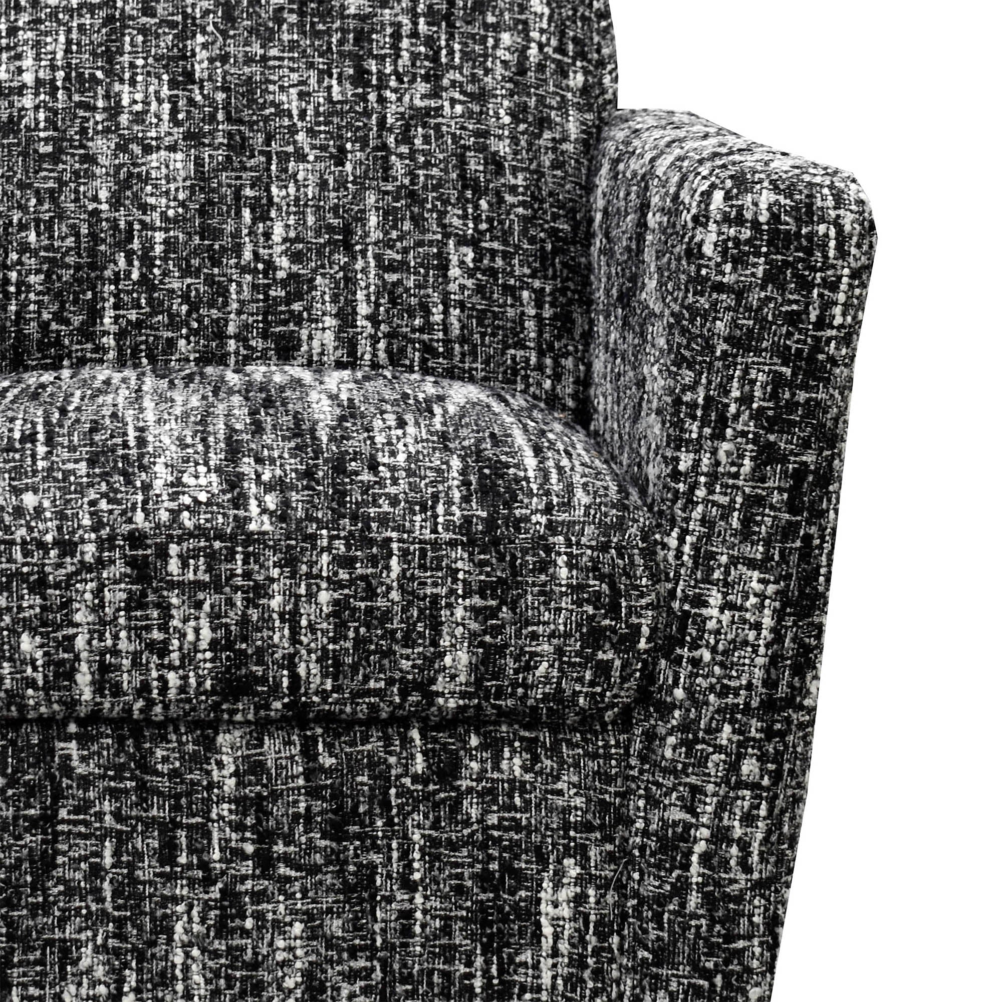 Cooper Swivel Club Chair - Chanel Black - Image 11