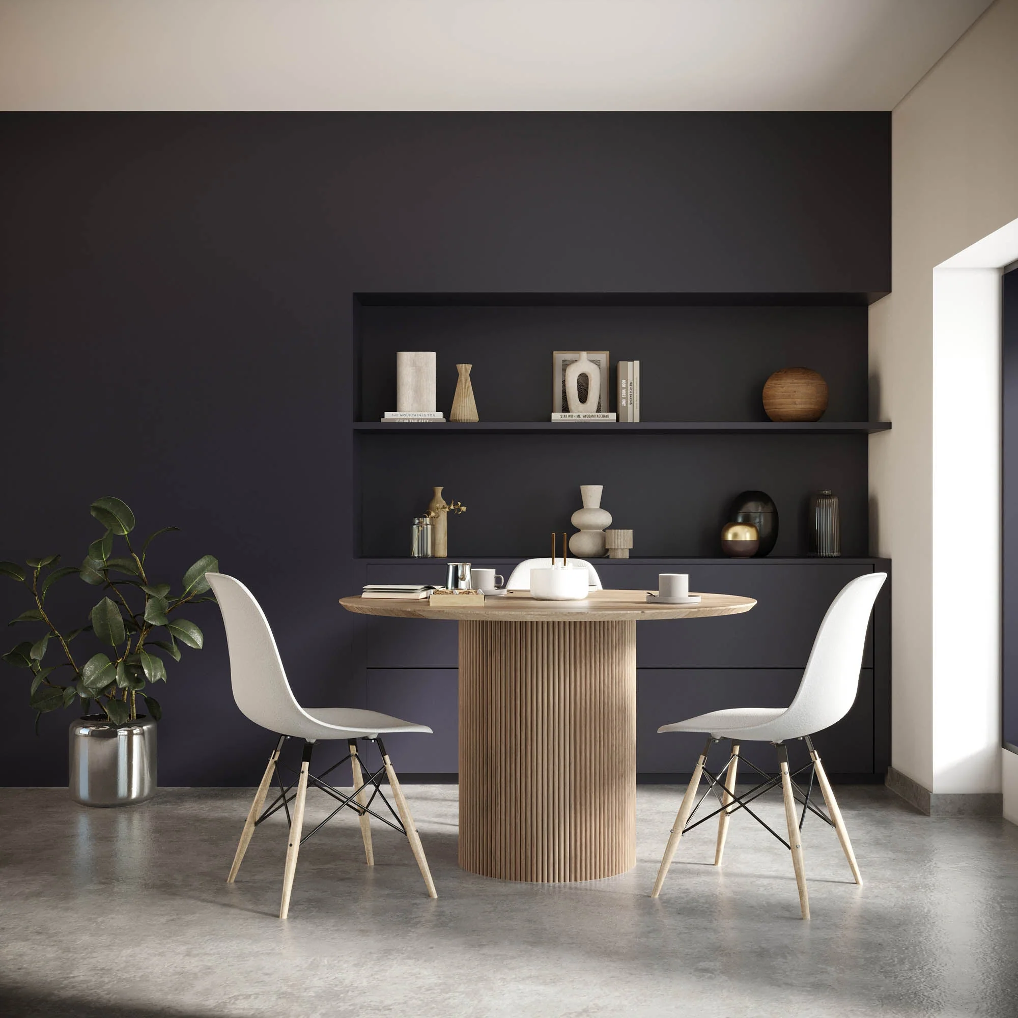 Cylinder Round Dining Table - Image 2