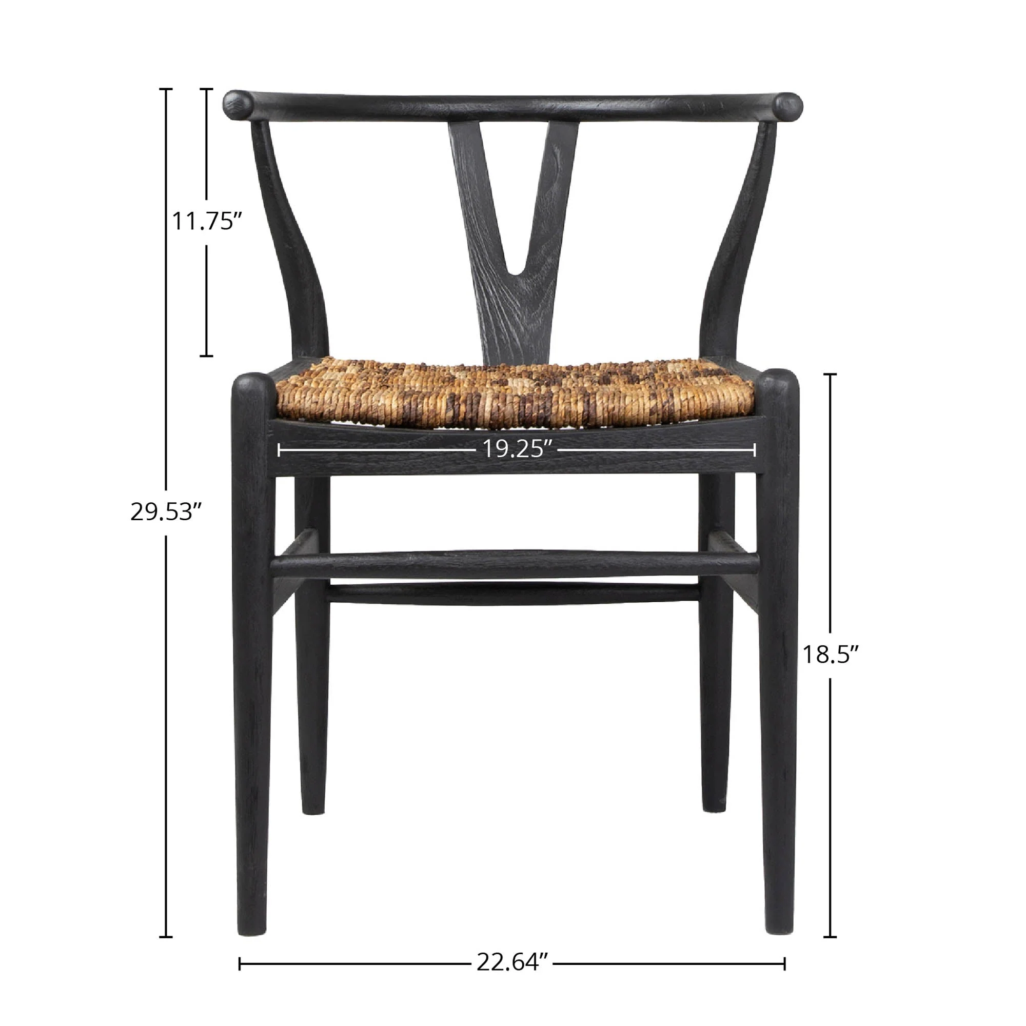 D-Bodhi Caterpillar Twin Chair - Charcoal - Image 3