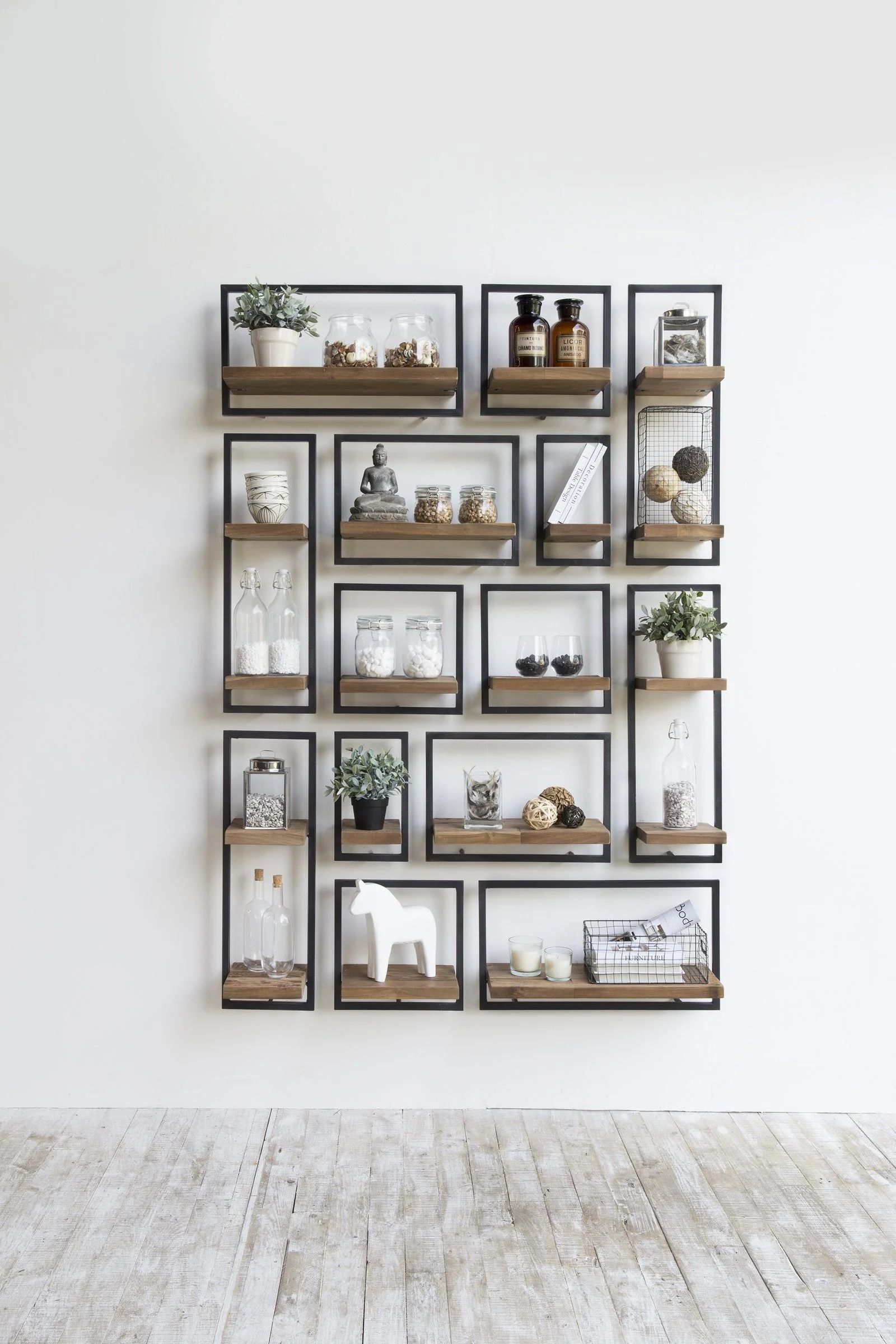 D-Bodhi Metal Frame Wall Box - Natural - Type A (1/box) - Image 3
