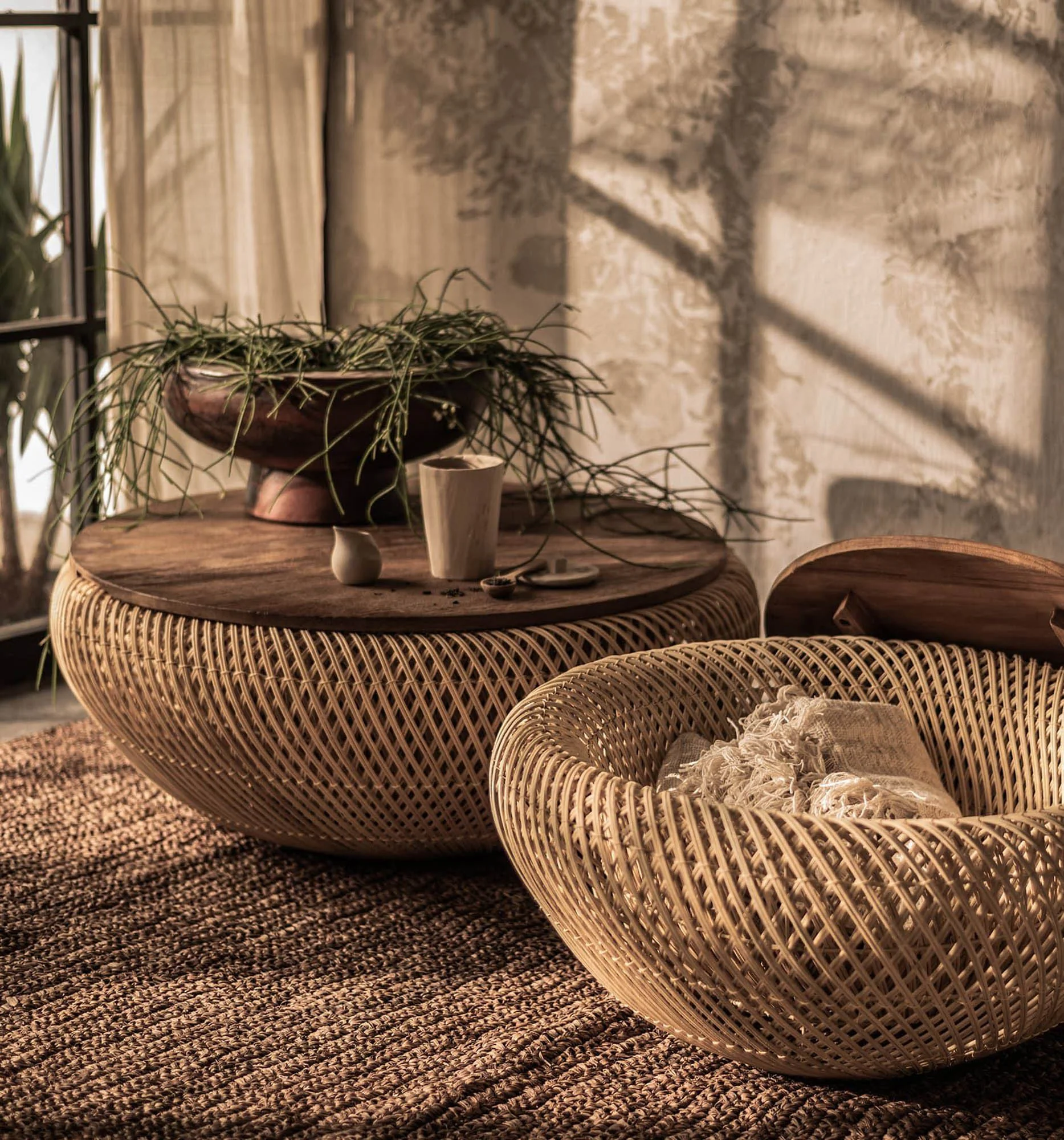 D-Bodhi Wave Coffee Table - Large/ Natural - Image 3