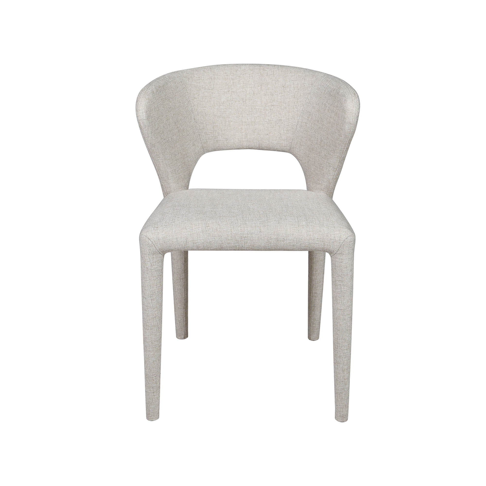 Dakota Dining Chair - Vanilla Tweed - Image 4