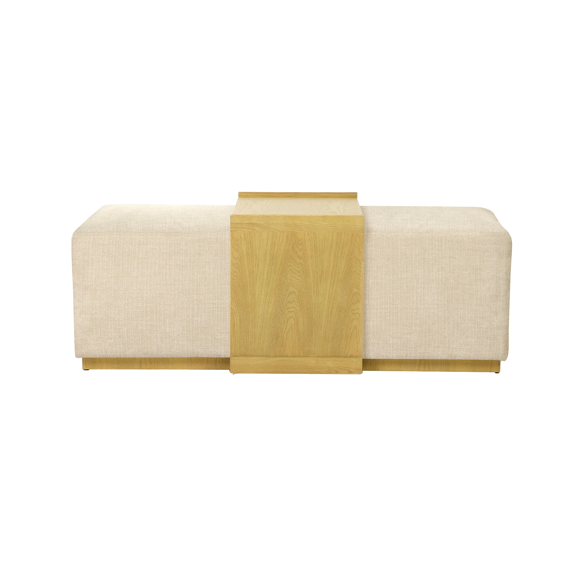 Elara Storage Ottoman - Barley Chenille - Image 5