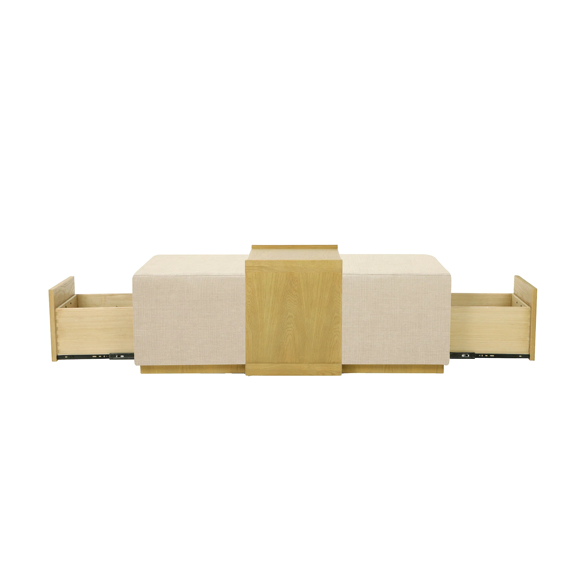 Elara Storage Ottoman - Barley Chenille - Image 7