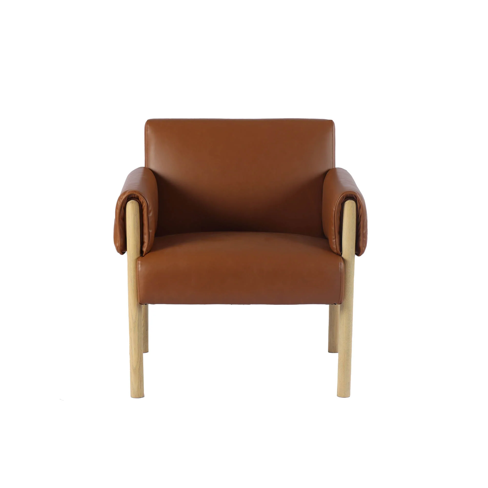 Forest Club Chair - Saddle - Image 3