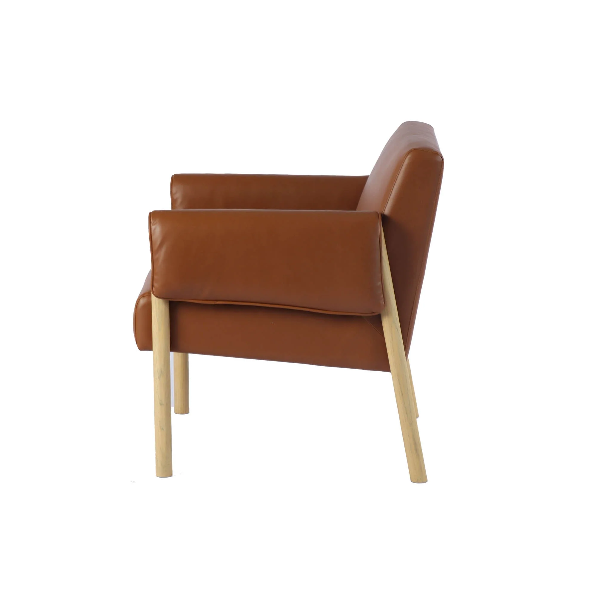Forest Club Chair - Saddle - Image 5