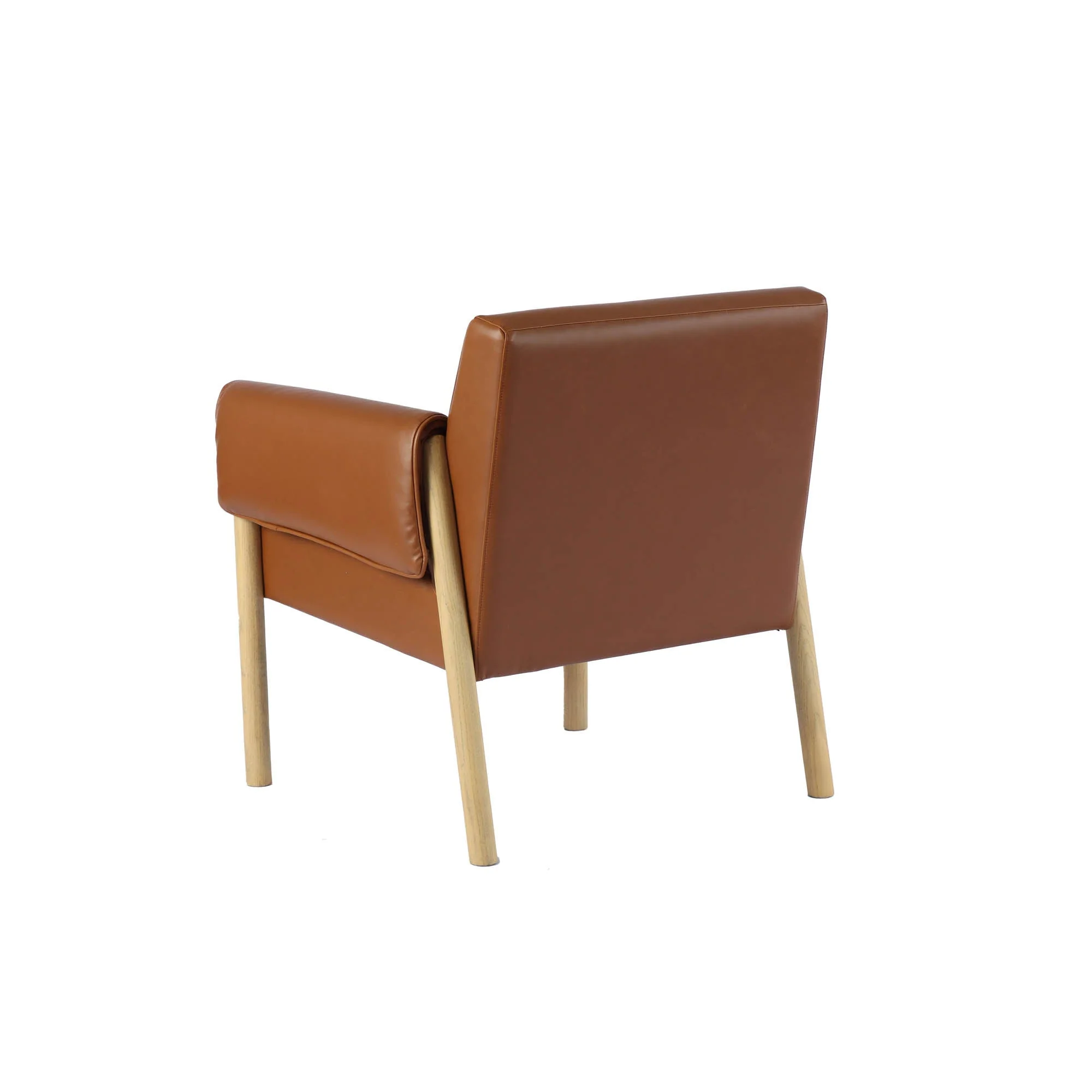 Forest Club Chair - Saddle - Image 6