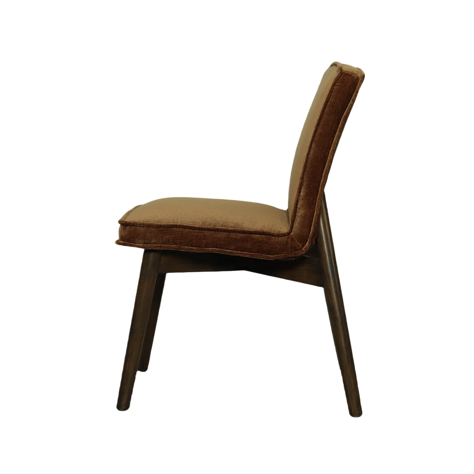 Franklyn Dining Chair - Distressed Velvet Bronze - Image 5